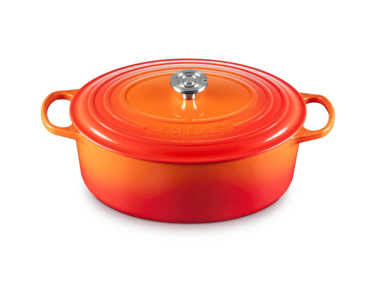 Le Creuset Bräter Signature oval ofenrot 33cm - Produktbild 2