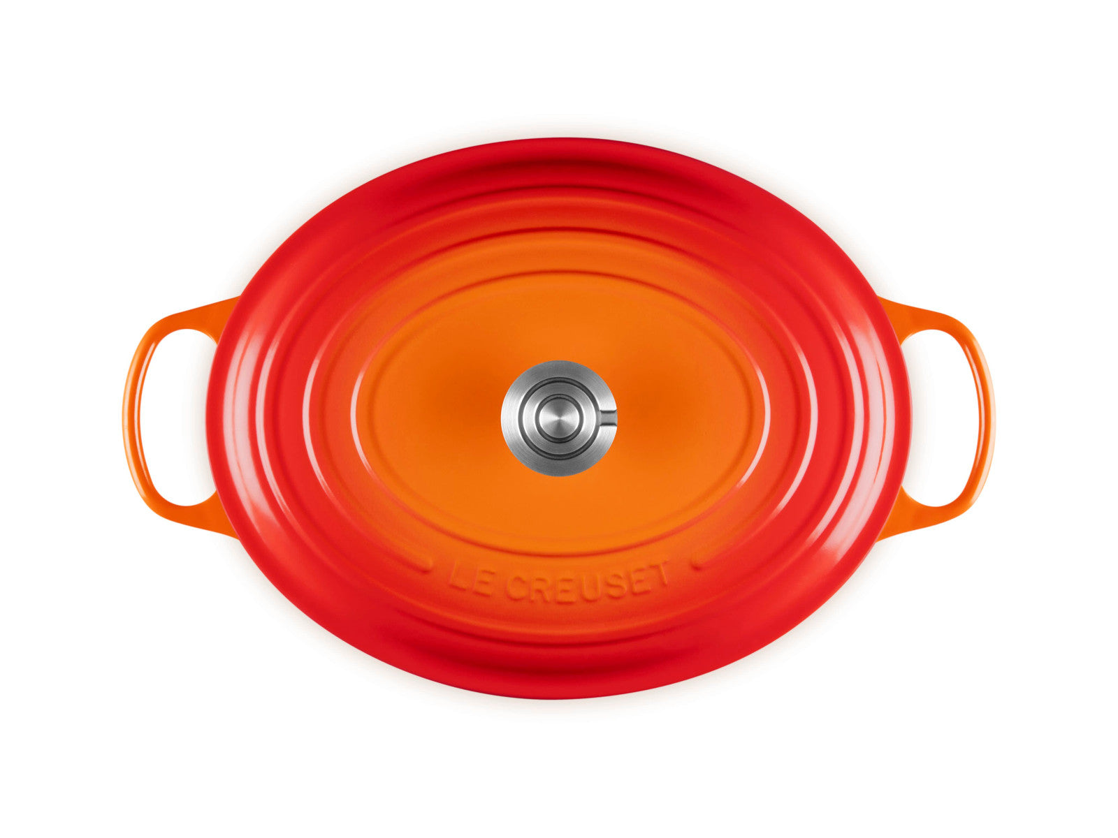 Le Creuset Bräter Signature oval ofenrot 33cm - Produktbild 4