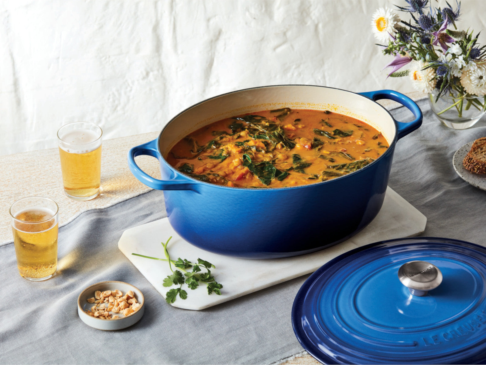 Le Creuset Bräter Signature oval flint 33cm - Produktbild 6
