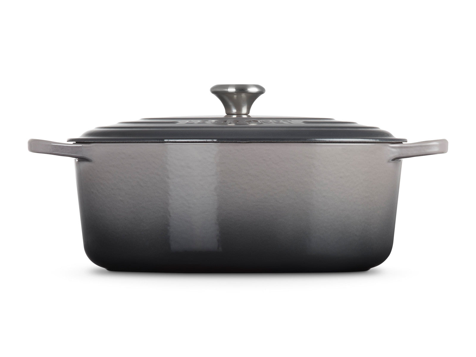 Le Creuset Bräter Signature oval flint 33cm - Produktbild 5