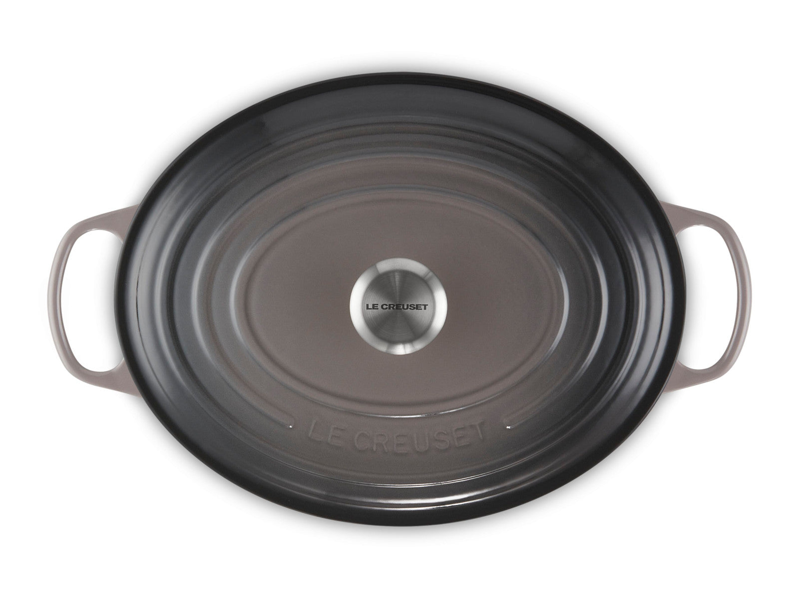 Le Creuset Bräter Signature oval flint 33cm - Produktbild 3