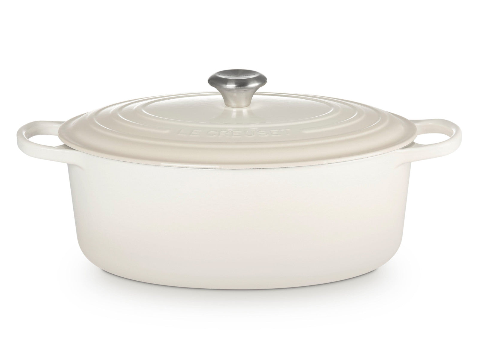 Le Creuset Bräter Signature oval meringue 33cm