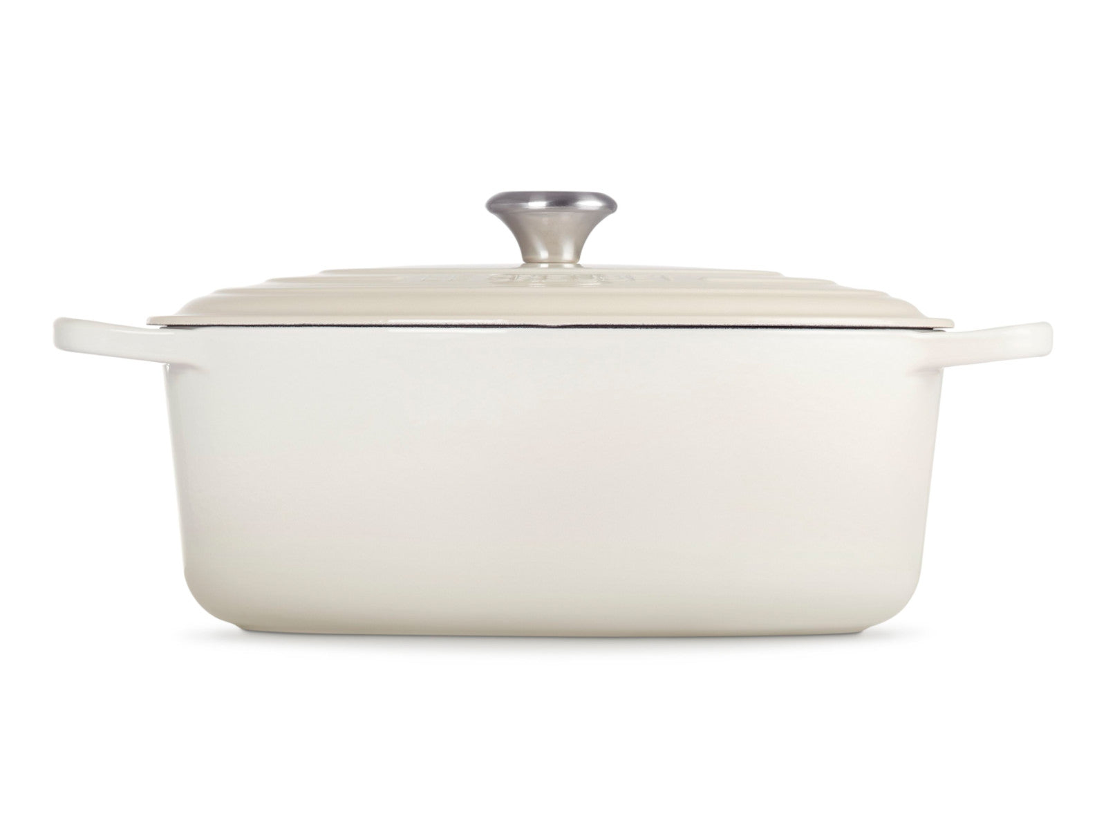 Le Creuset Bräter Signature oval meringue 33cm - Produktbild 2