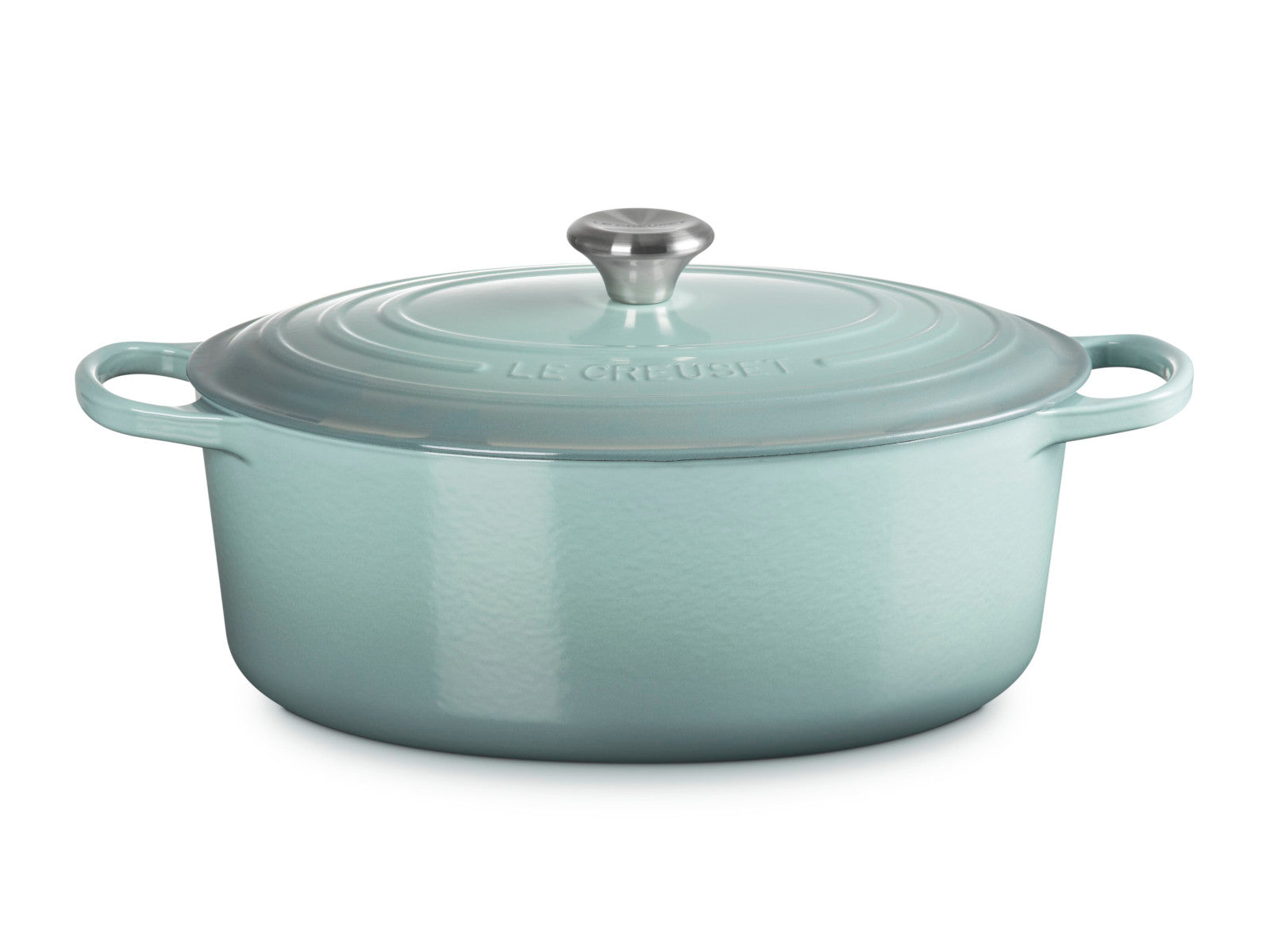 Le Creuset Bräter Signature oval sea salt 33cm