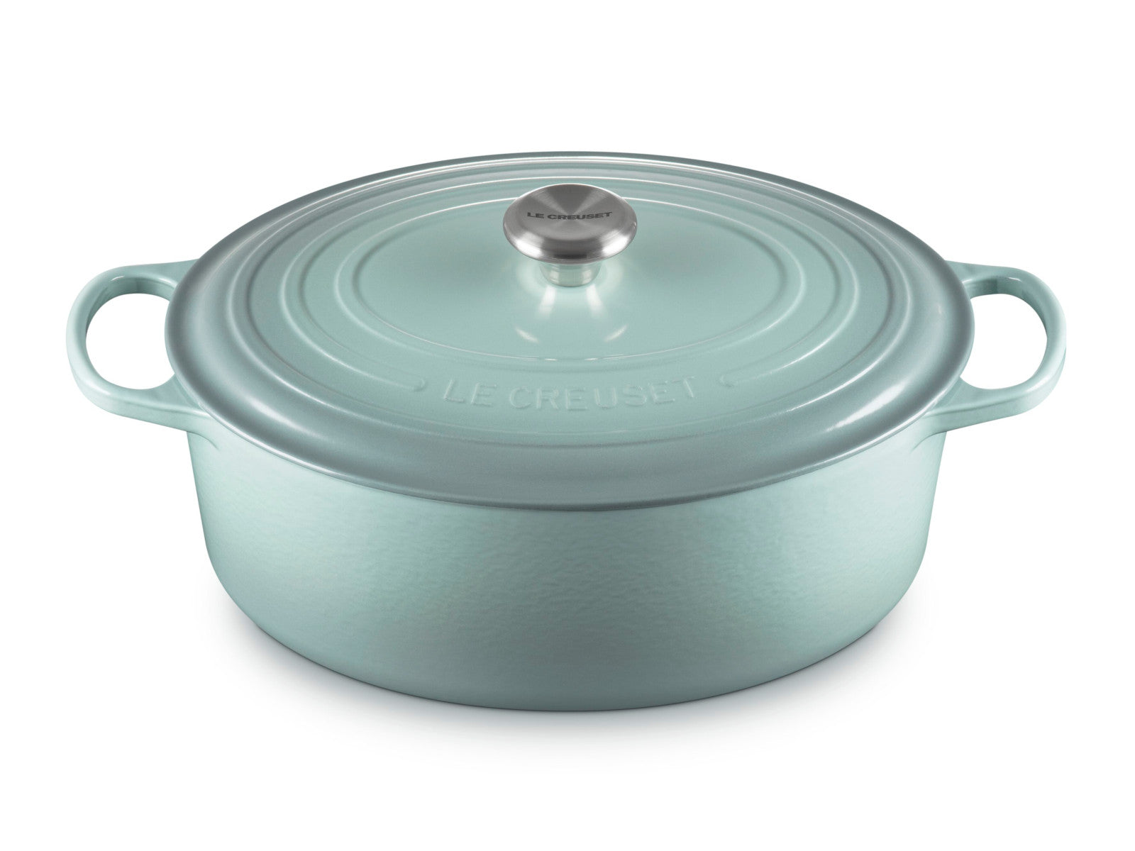 Le Creuset Bräter Signature oval sea salt 33cm - Produktbild 2