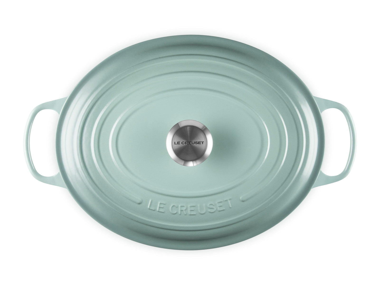 Le Creuset Bräter Signature oval sea salt 33cm - Produktbild 4