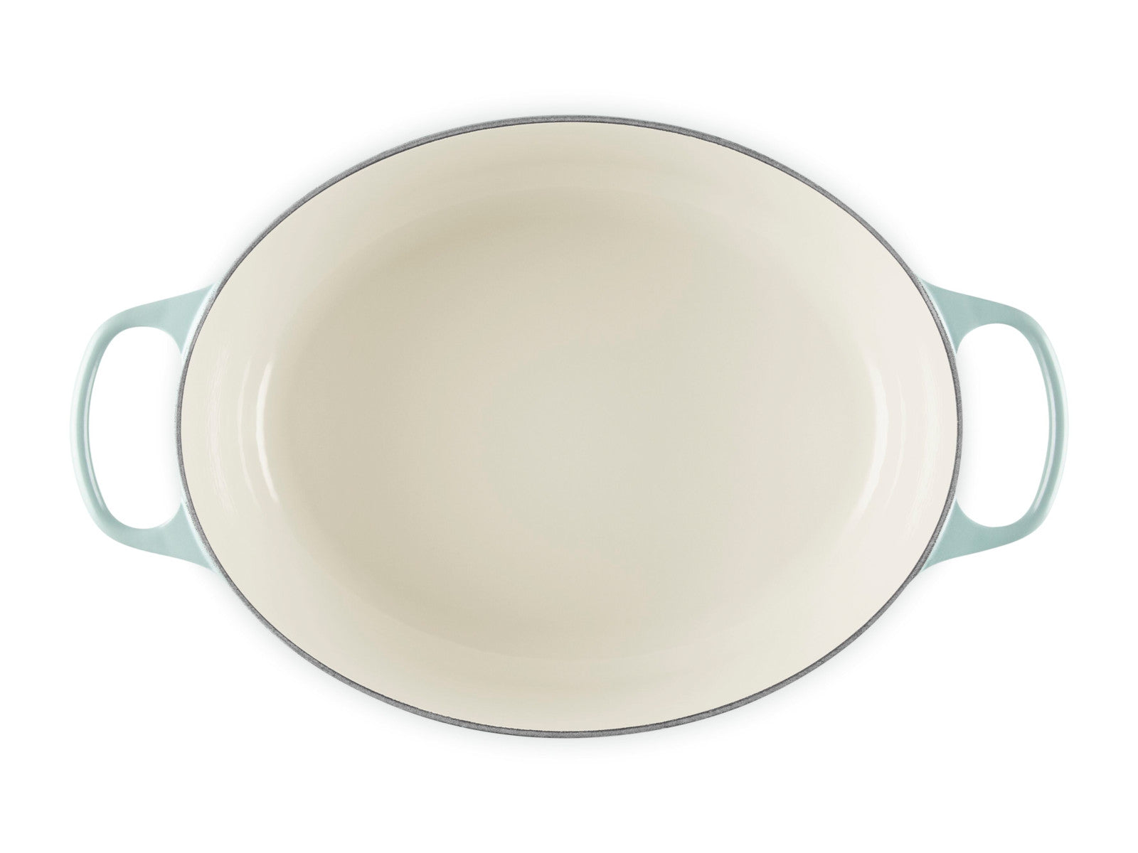 Le Creuset Bräter Signature oval sea salt 33cm - Produktbild 5