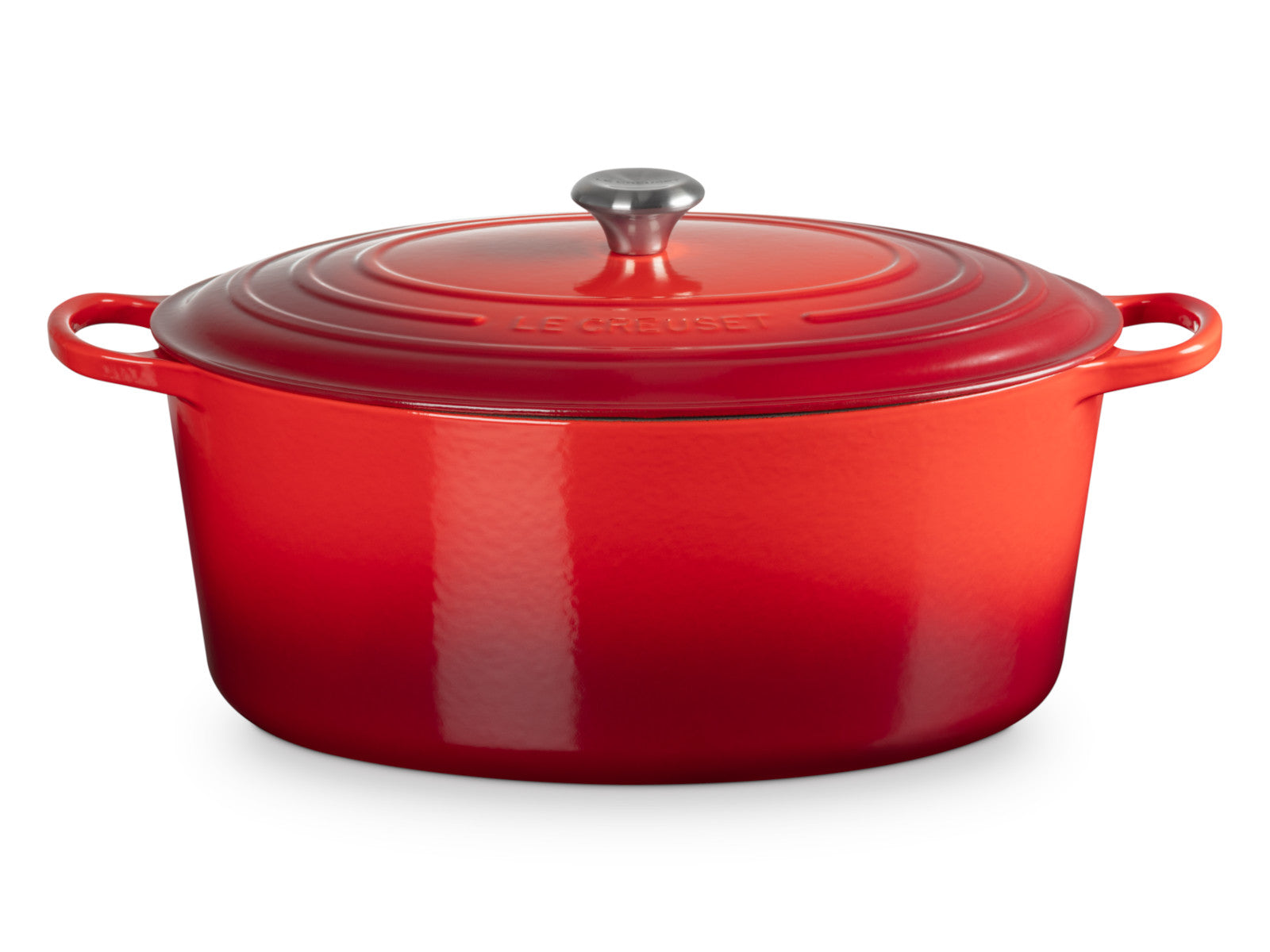 Le Creuset Bräter Signature oval kirschrot 40cm - Produktbild 2