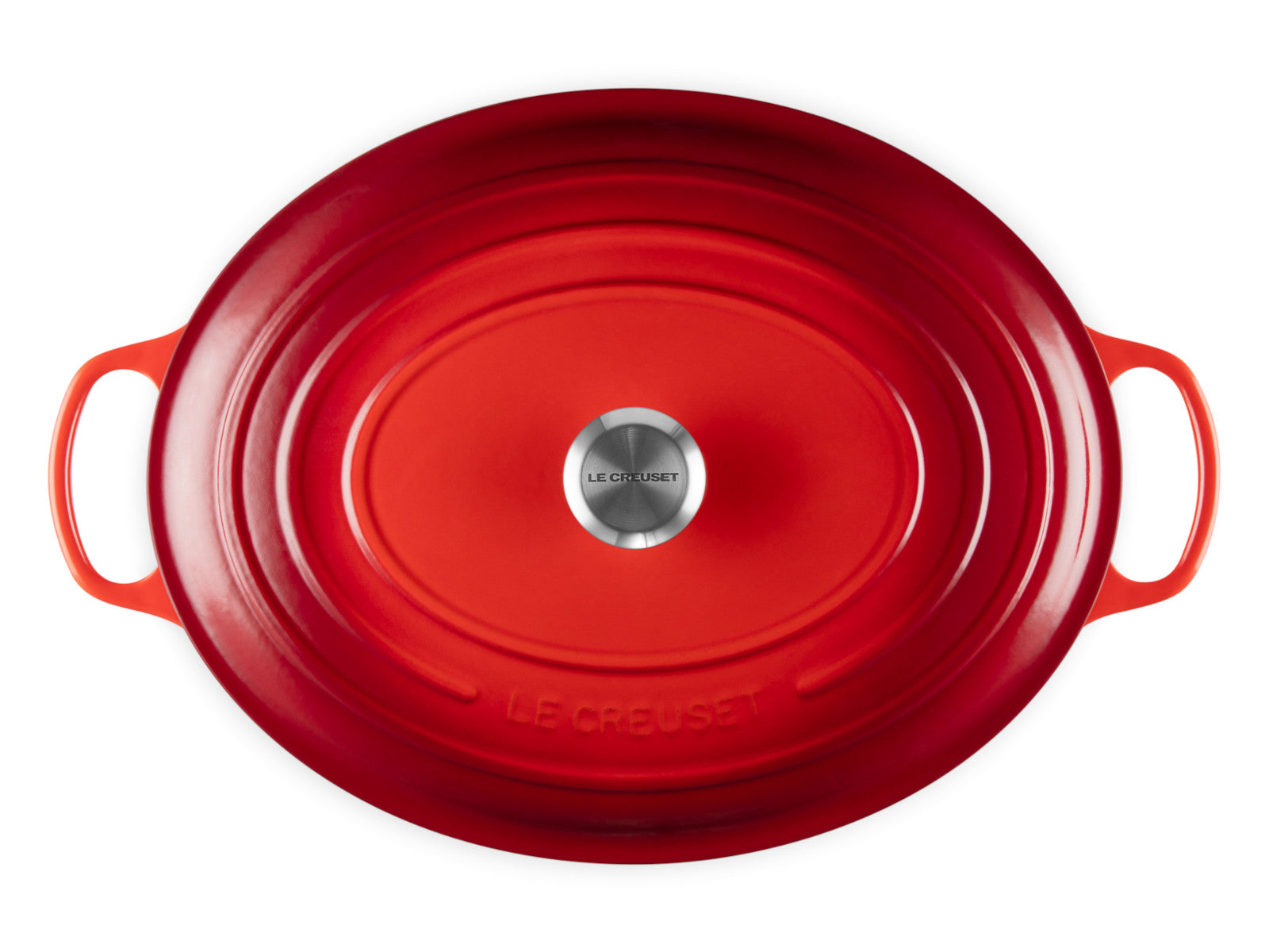 Le Creuset Bräter Signature oval kirschrot 40cm - Produktbild 5