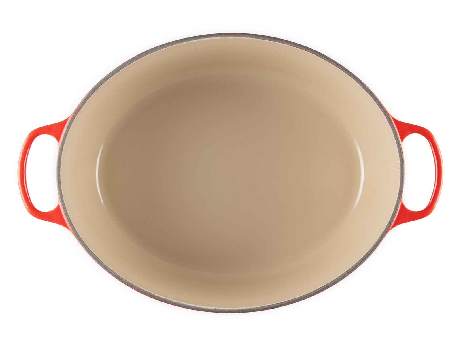 Le Creuset Bräter Signature oval kirschrot 40cm - Produktbild 4