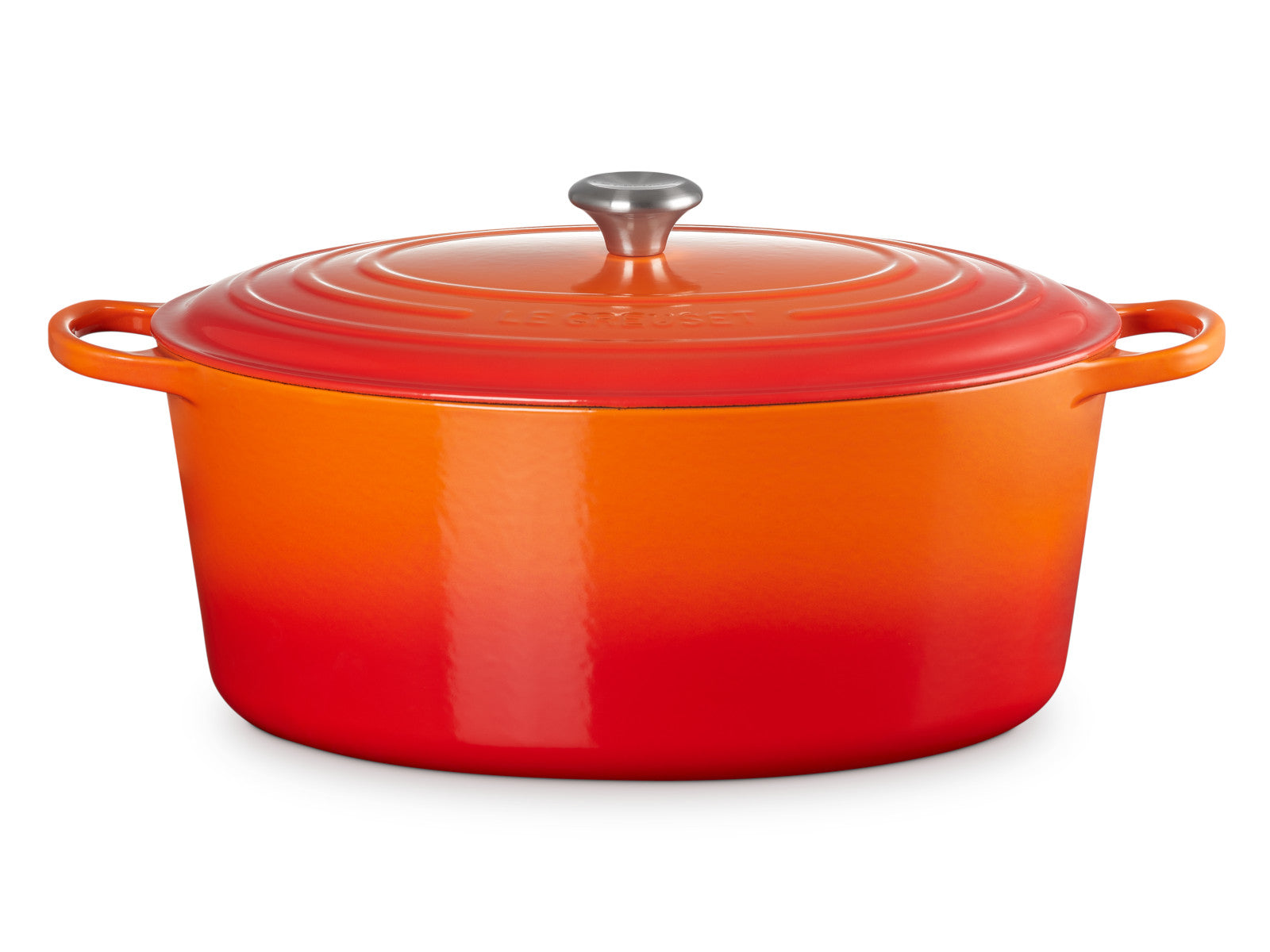 Le Creuset Bräter Signature oval ofenrot 40cm - Produktbild 3