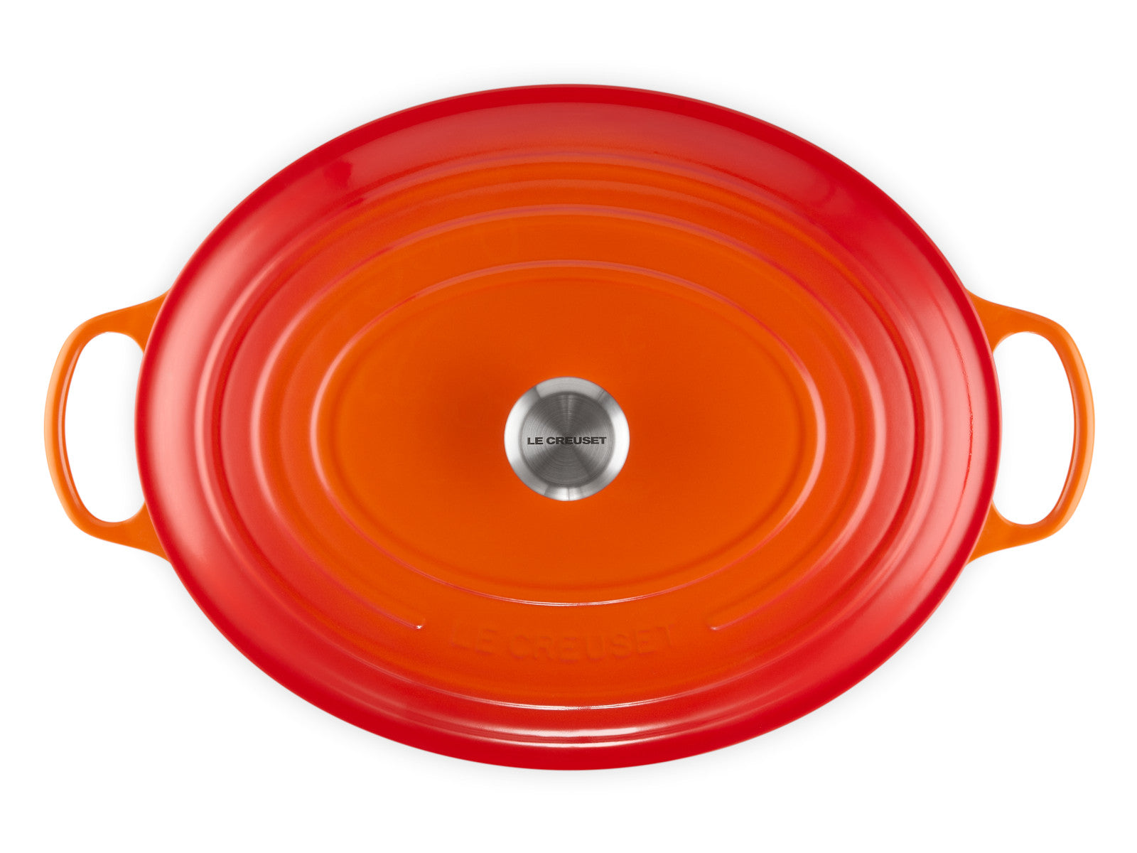 Le Creuset Bräter Signature oval ofenrot 40cm - Produktbild 5