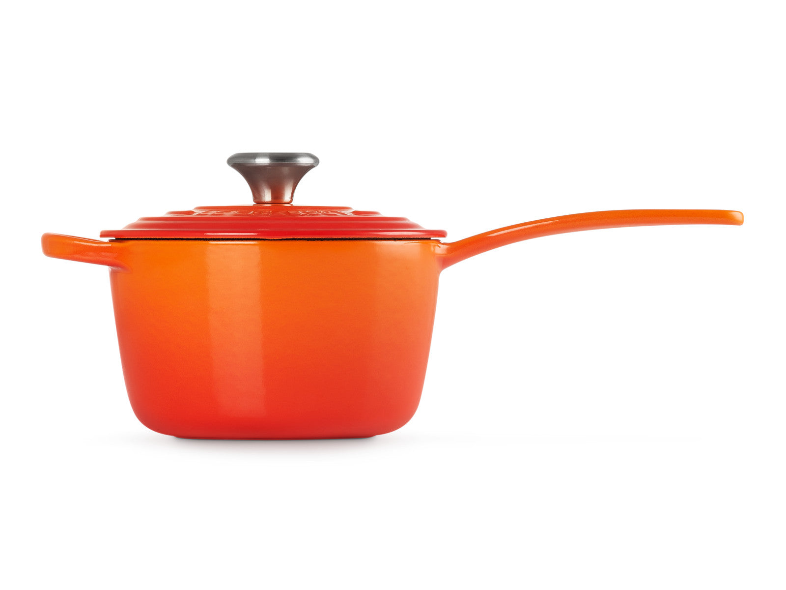 Le Creuset Stielkasserolle Signature rund ofenrot 16cm - Produktbild 4