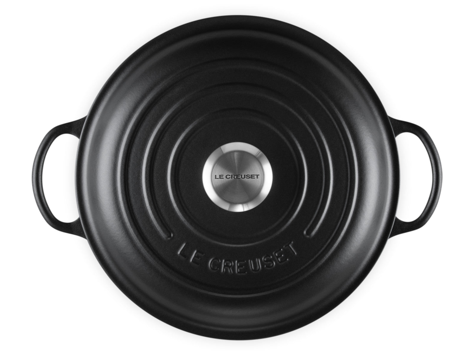 Le Creuset Stew Pot Signature rund schwarz matt 26cm - Produktbild 5