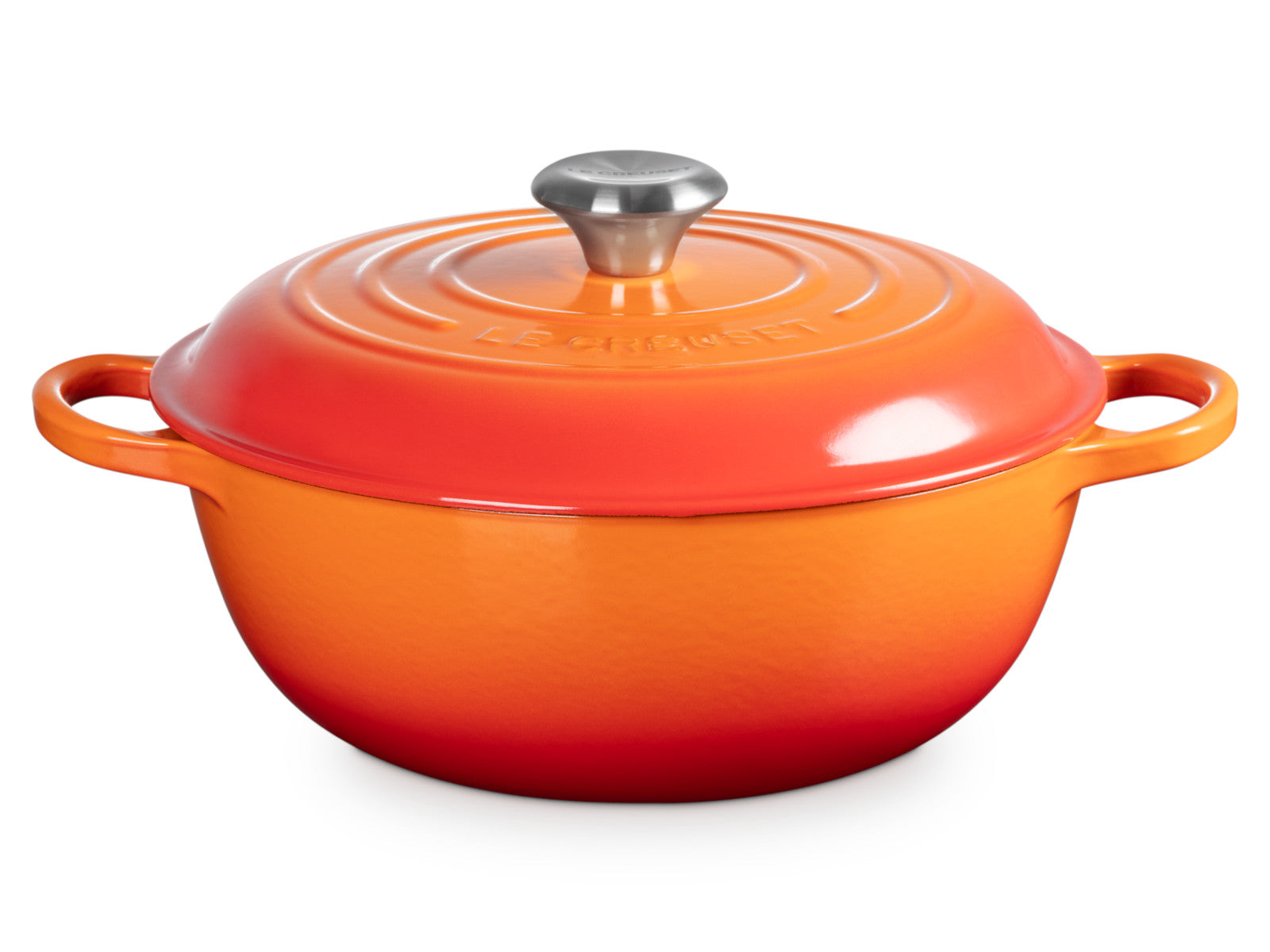 Le Creuset Stew Pot Signature rund ofenrot 26cm
