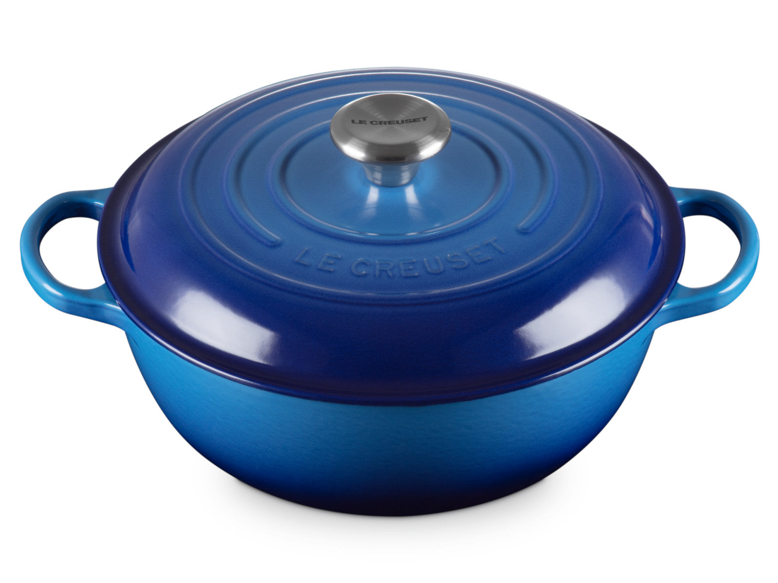 Le Creuset Stew Pot Signature rund azure 26cm - Produktbild 3
