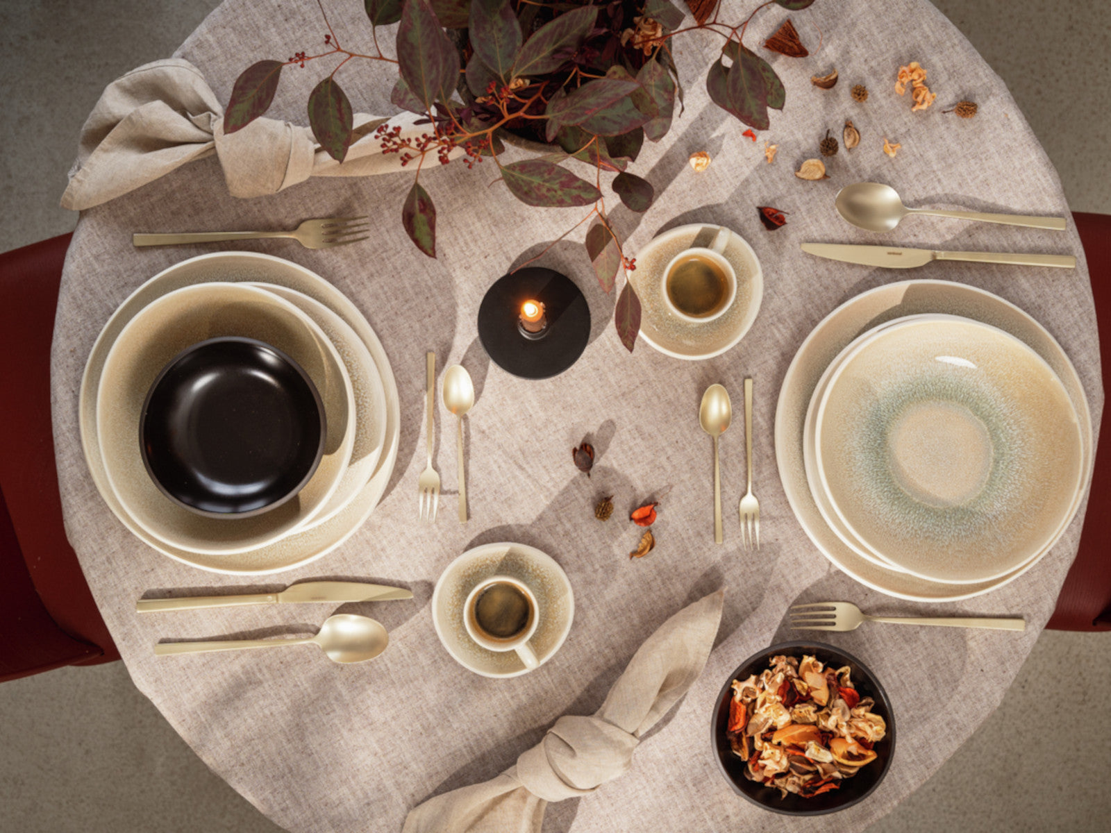 Rosenthal Junto Dune/Slate Grey Kombiset Espresso 24tlg - Produktbild 2