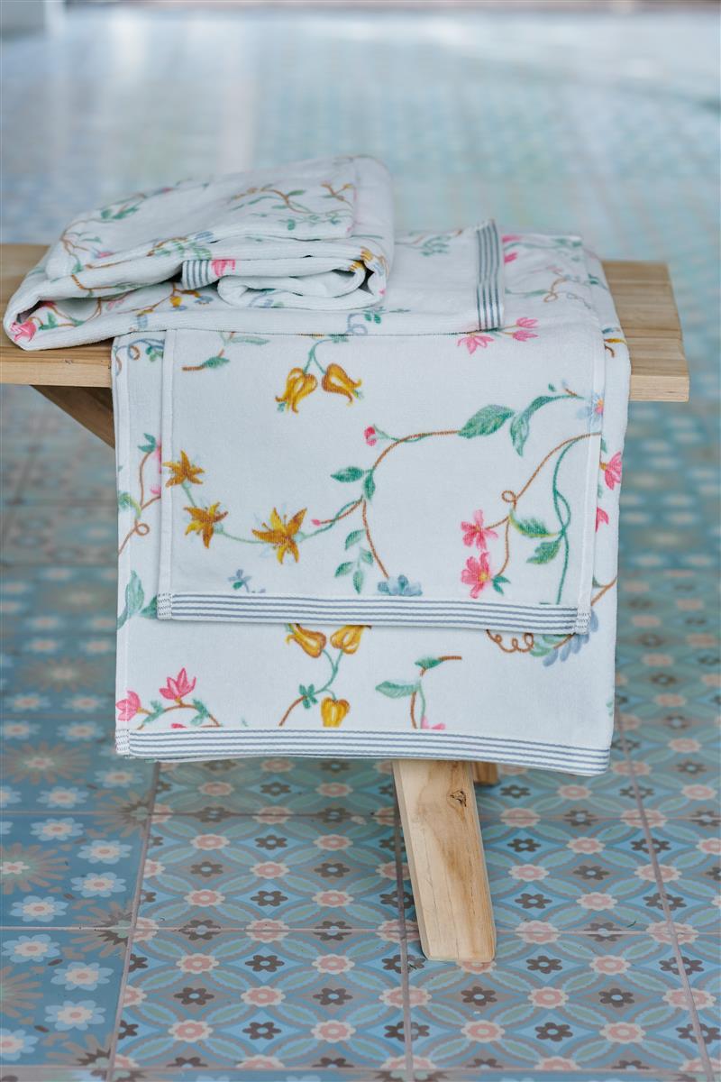 PIP STUDIO Les Fleurs Duschtuch white 70x140cm (1 Stück) - Produktbild 3