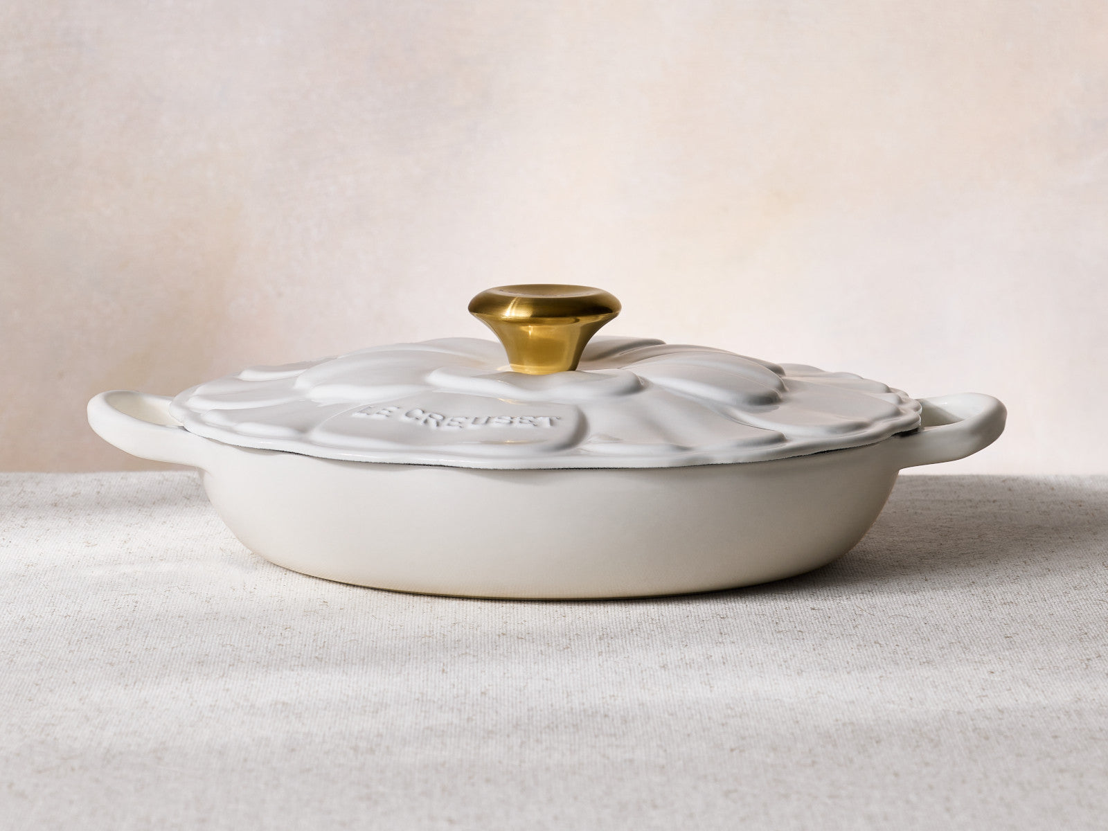 Le Creuset Signature Gourmet-Profitopf Blume sea salt 26cm - Produktbild 7