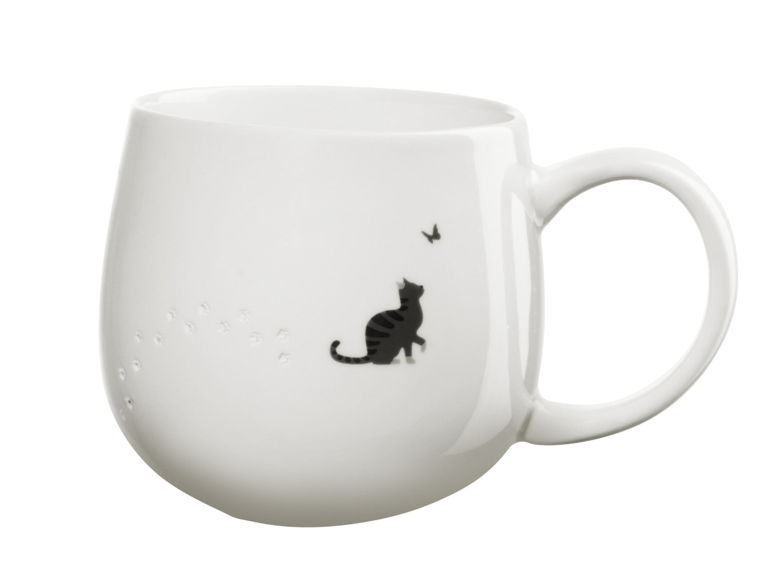 ASA magu Henkelbecher Cat weiß 0,4l