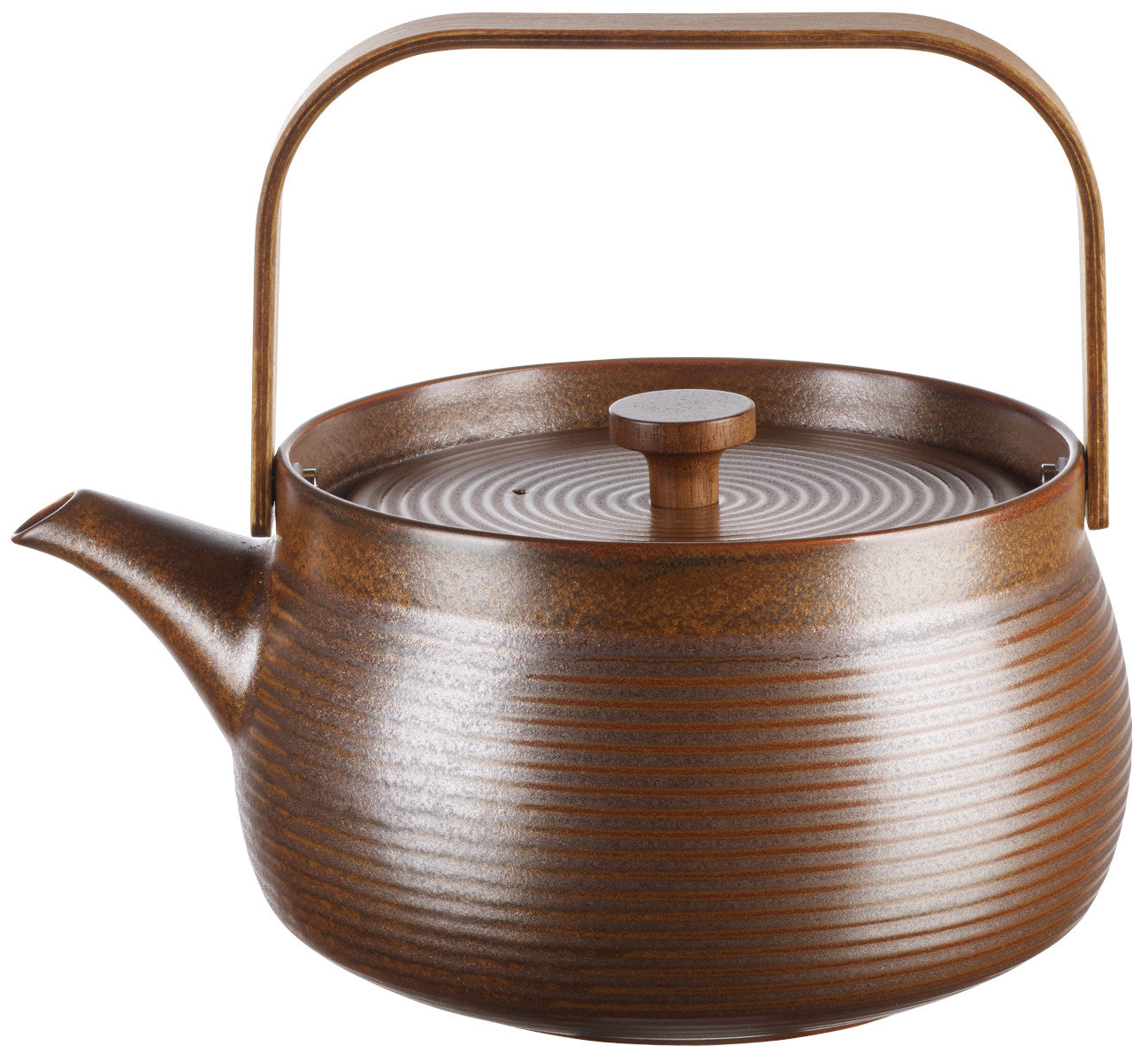 ASA kitchen'art Teekanne mit Holzgriff brown 1,5l