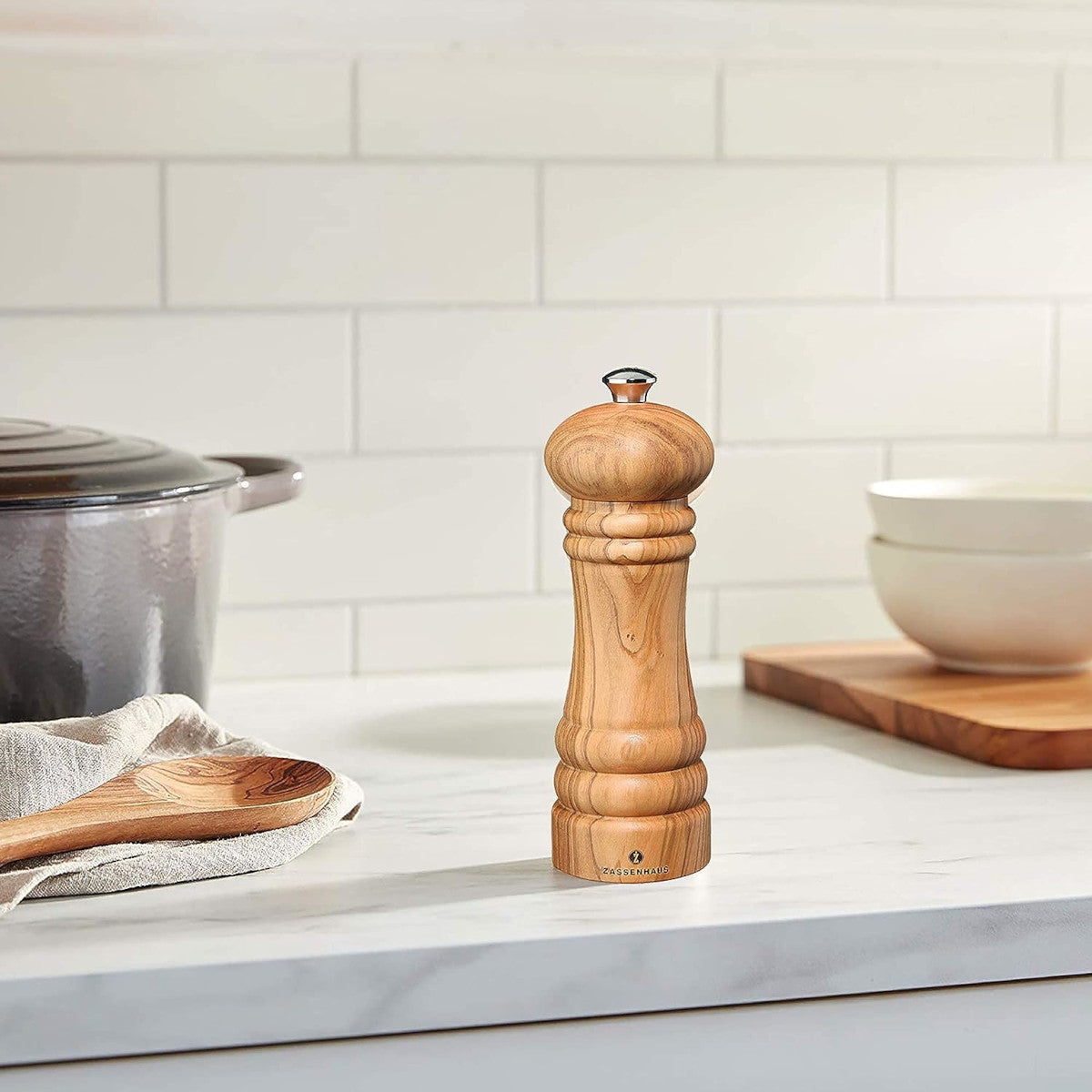 Zassenhaus Salzmühle Berlin Olivenholz 18 cm - Produktbild 4