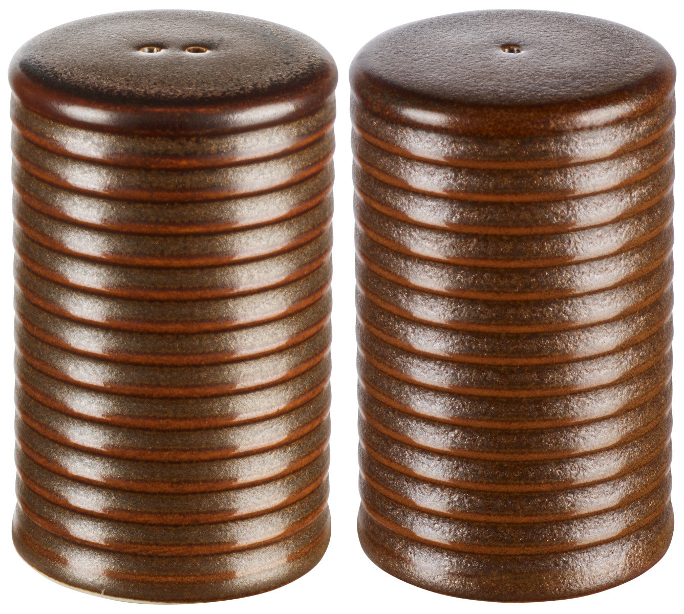 ASA kitchen'art Salz-/Pfefferstreuer Set brown 6,5cm