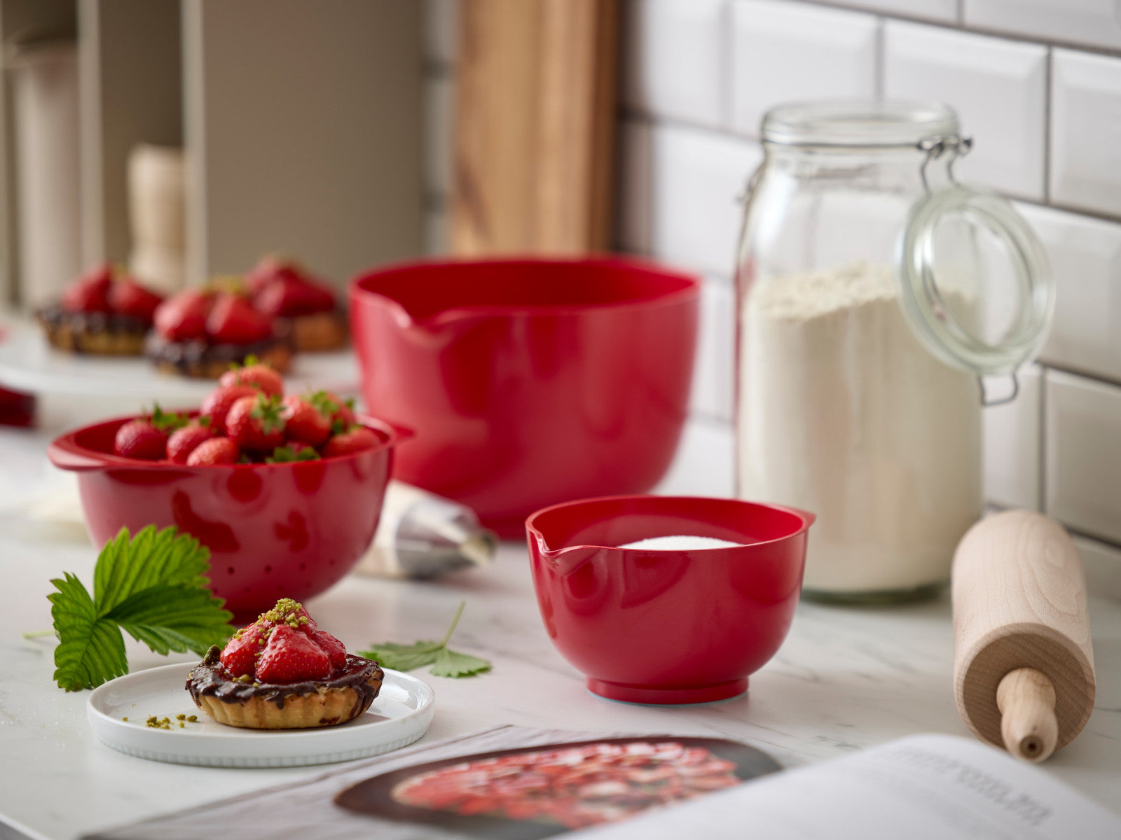 Rosti Margrethe Seiher rot 1,5l - Produktbild 3