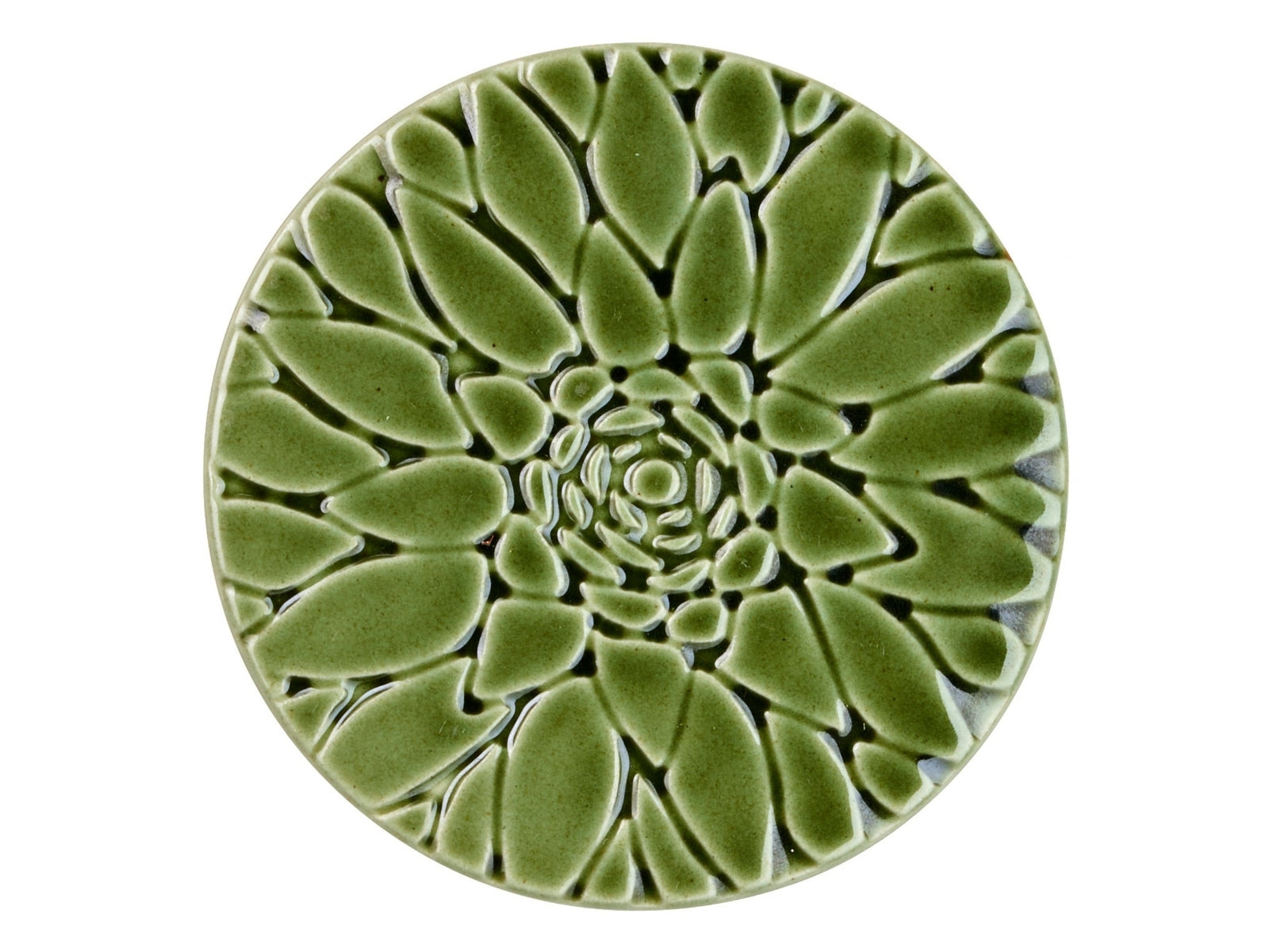 ASA ceramic coaster Untersetzer agave verde Set 2tlg