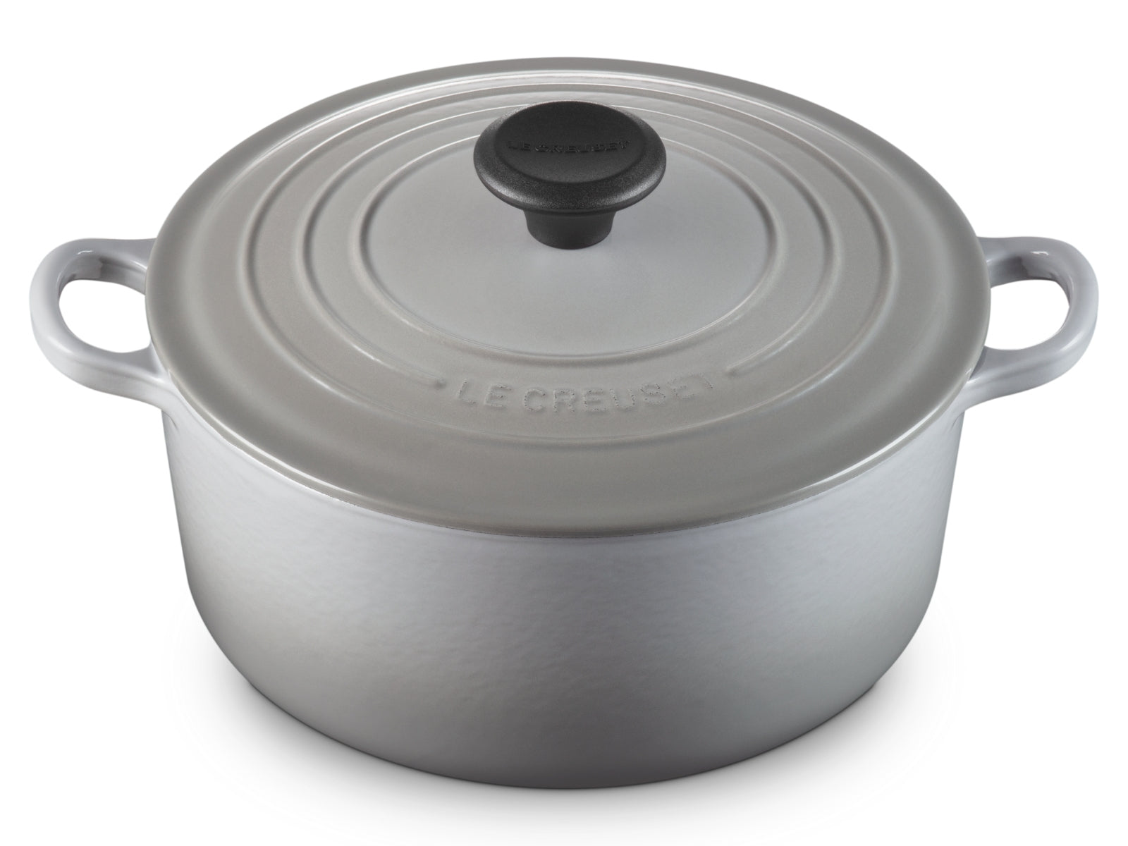 Le Creuset Bräter Tradition rund perlgrau 24cm - Produktbild 5