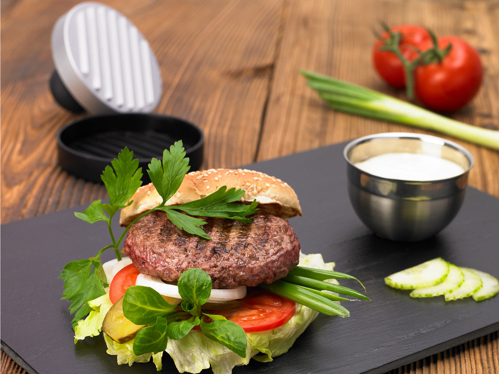 Rösle Burgerpresse 11 cm - Produktbild 3