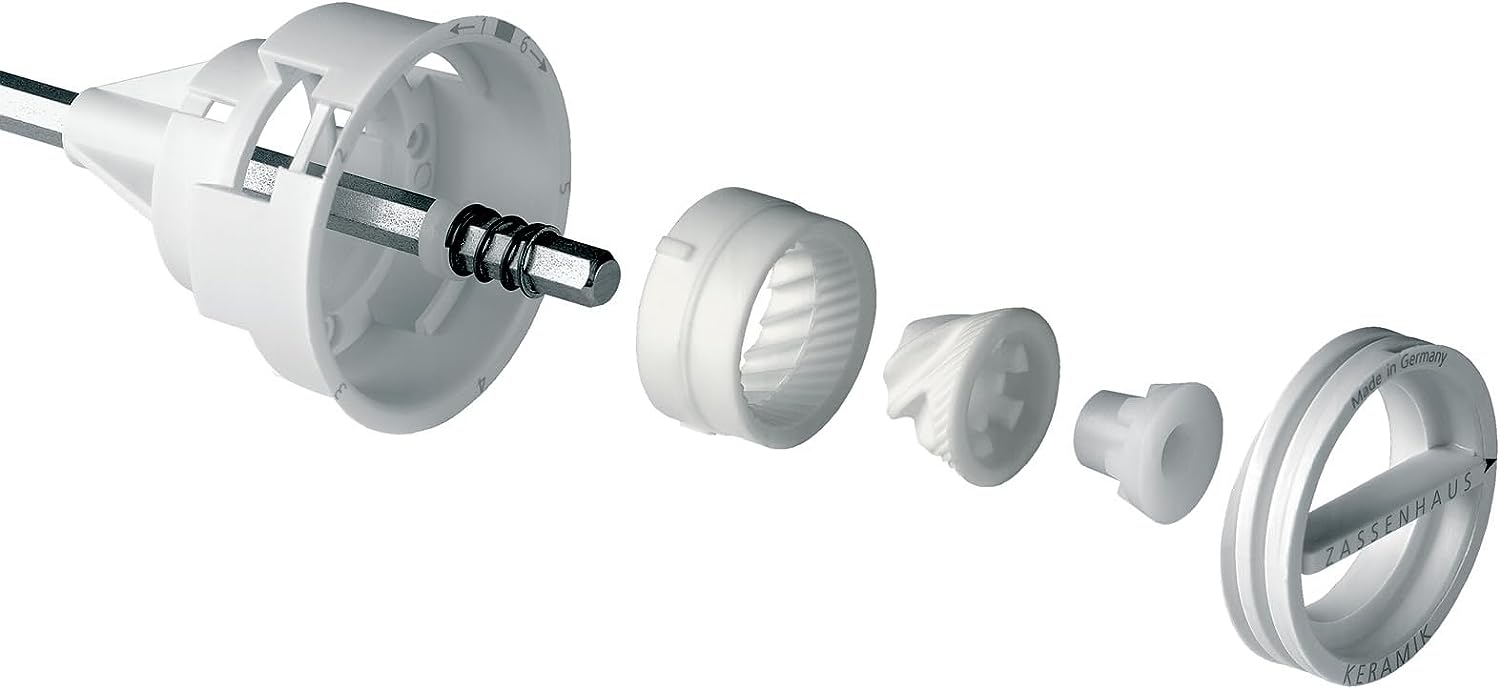 Zassenhaus Mühlen-Set Berlin Olivenholz 18 cm inkl Untersetzer - Produktbild 3