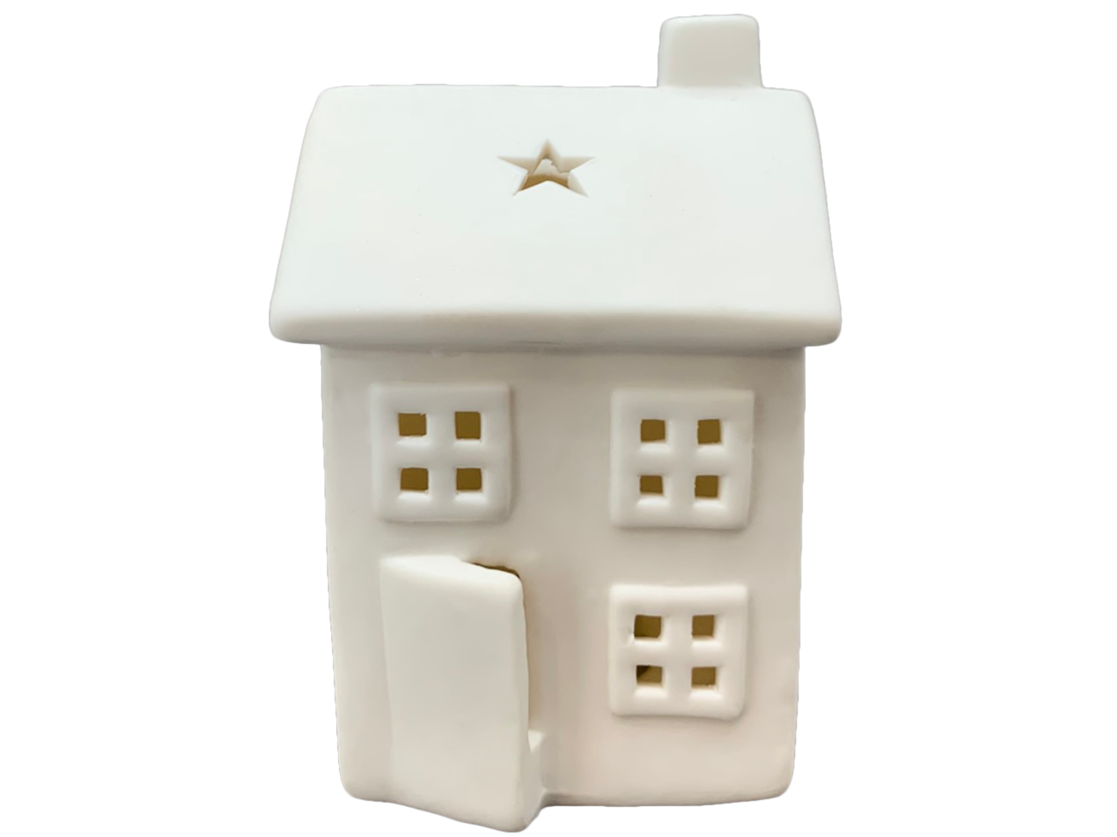 Exner CœuR LED Haus weiß 7,8x7,8x11,5cm - Produktbild 2