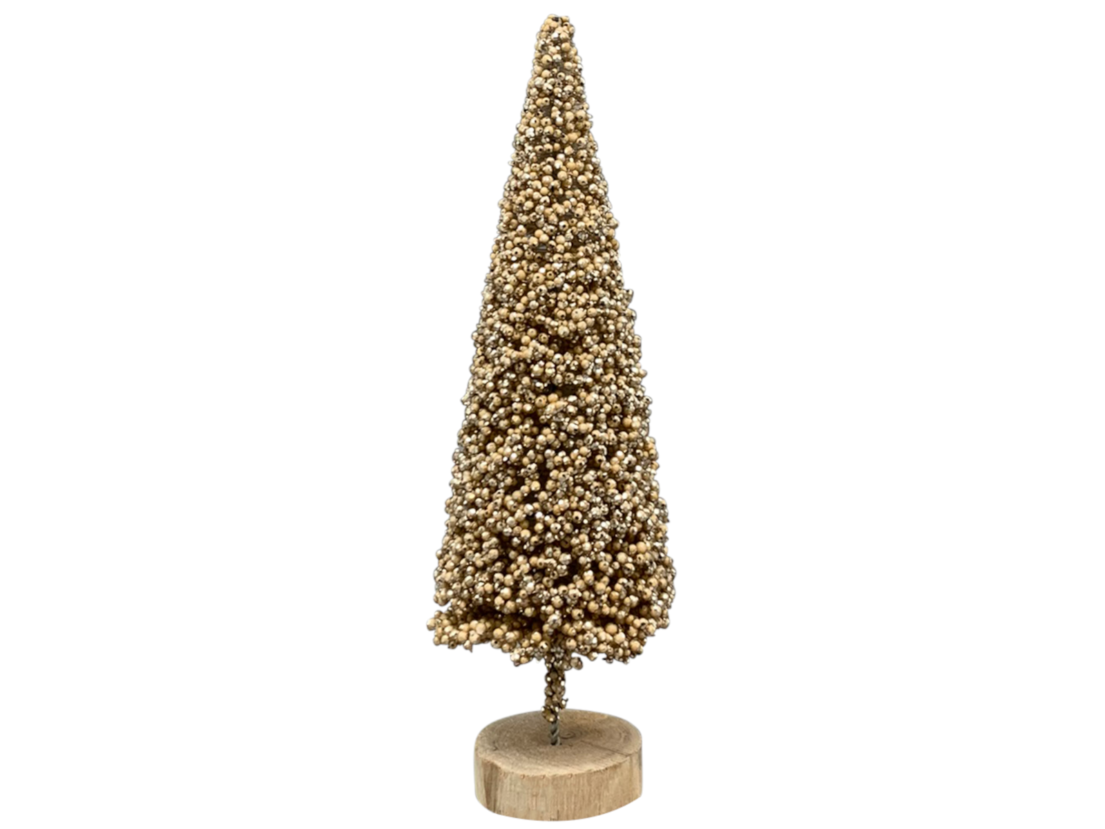 Exner GlisseR Tannenbaum gold 8x8x25cm