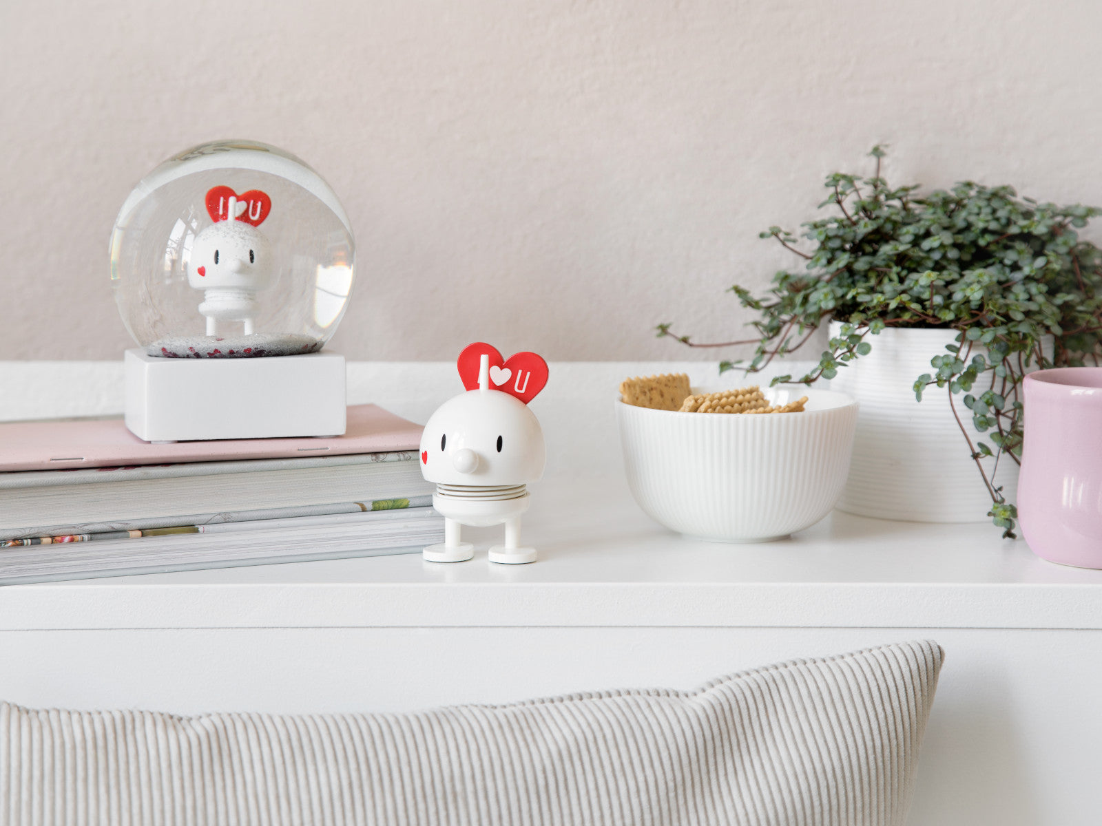 Hoptimist Love Bumble S white 7,2cm - Produktbild 4