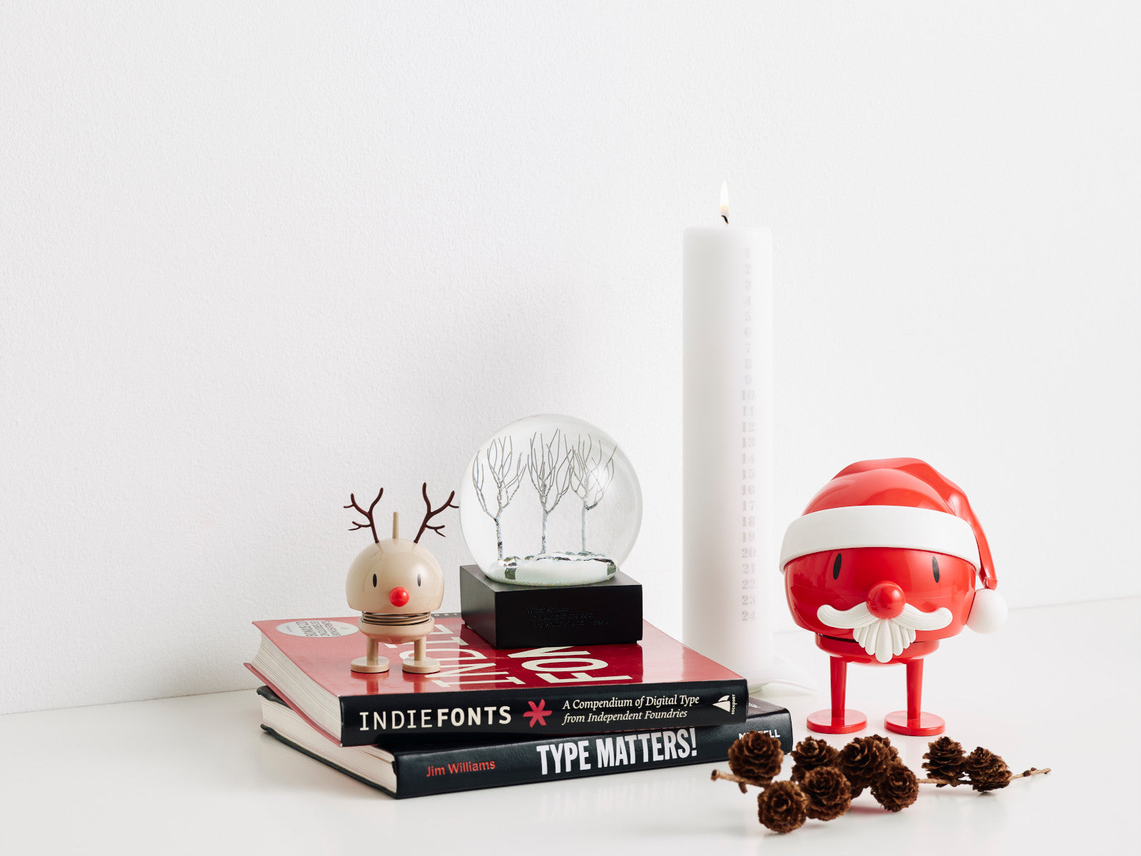 Hoptimist Santa Claus Bumble S red 7,2cm - Produktbild 7