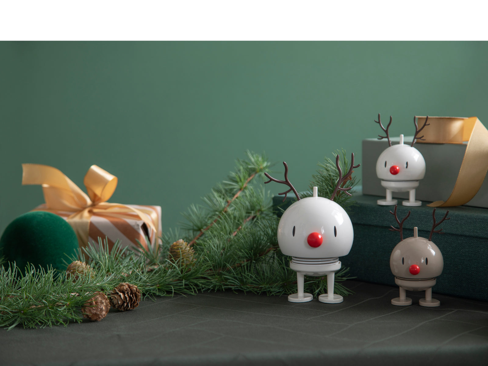 Hoptimist Bumble M white Reindeer 14cm - Produktbild 2
