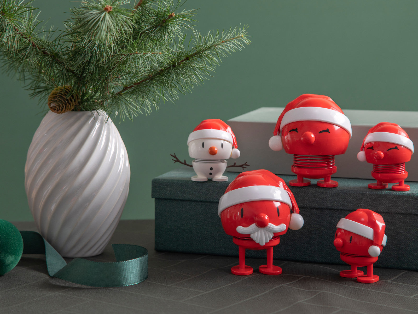 Hoptimist Santa Snowman S white 7,2cm - Produktbild 5