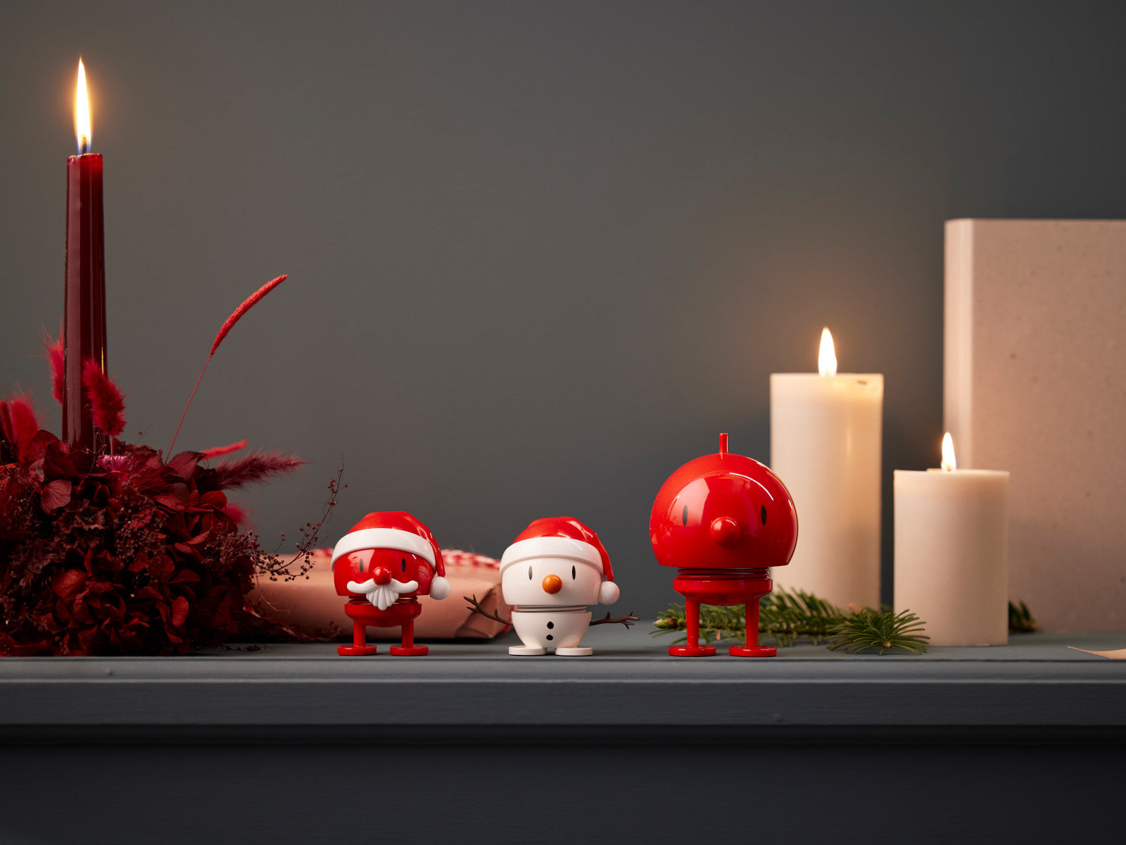 Hoptimist Santa Snowman S white 7,2cm - Produktbild 4