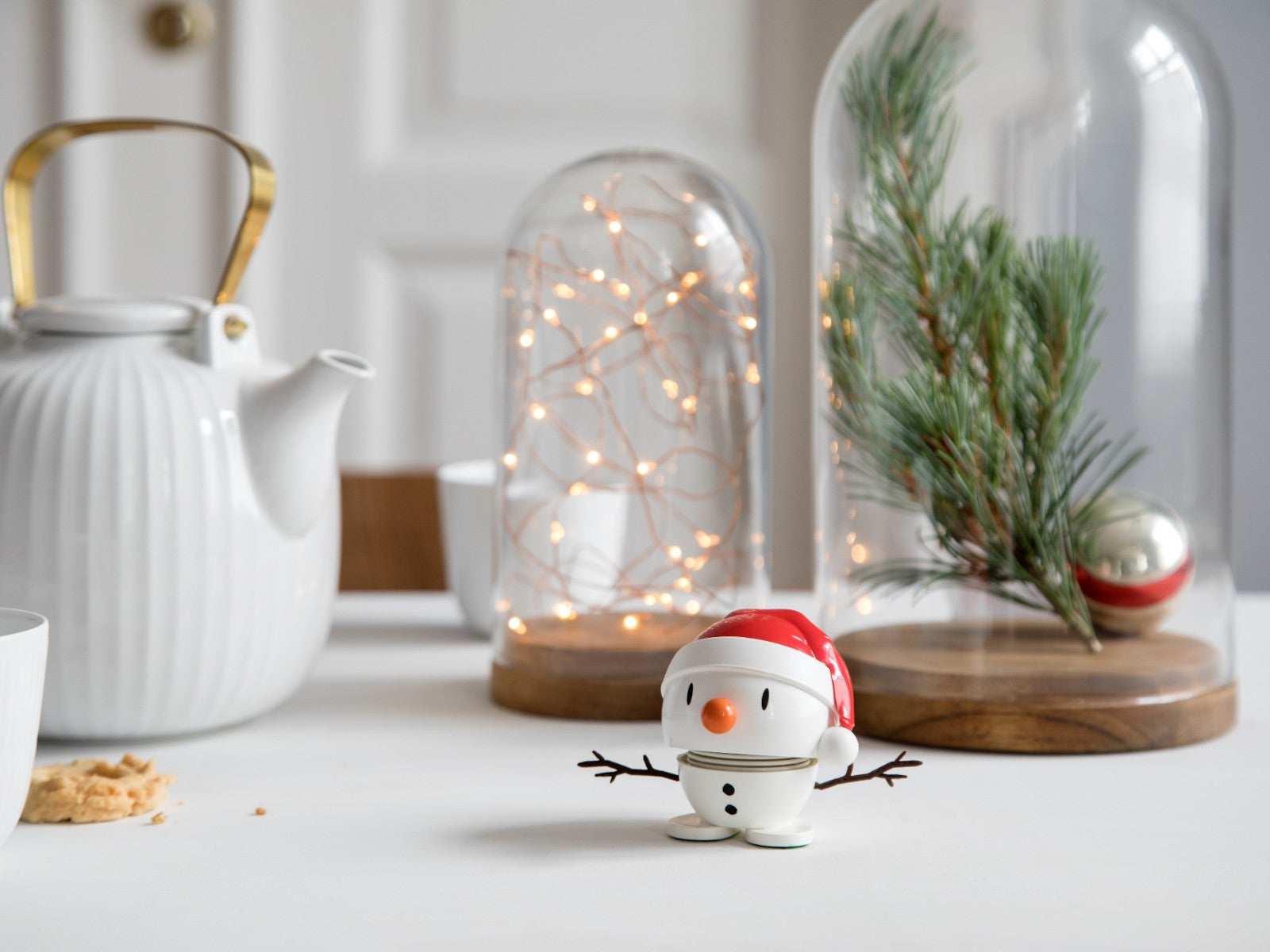 Hoptimist Santa Snowman S white 7,2cm - Produktbild 2