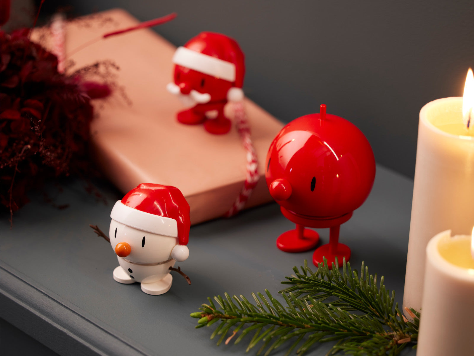 Hoptimist Santa Snowman S white 7,2cm - Produktbild 3