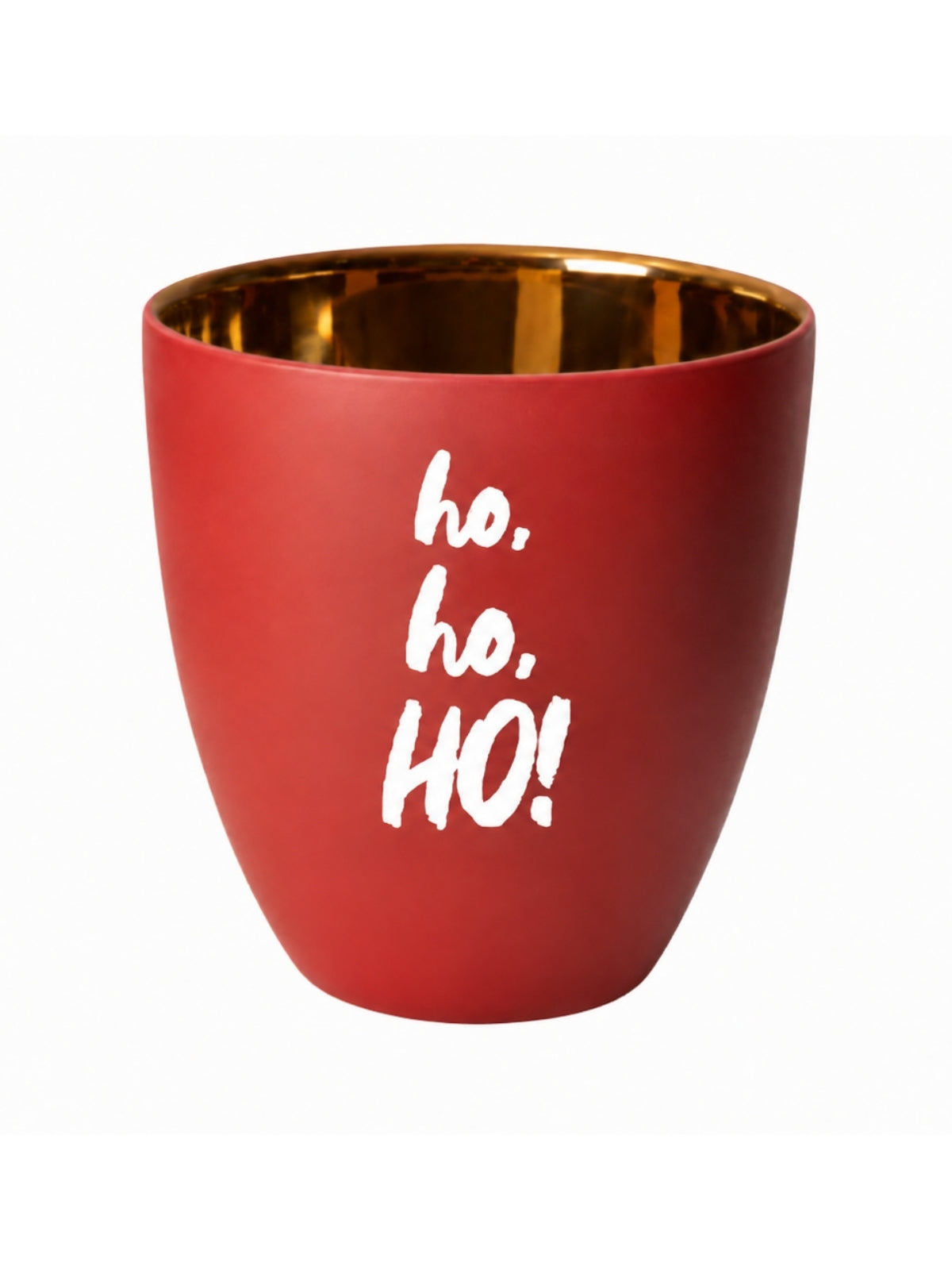 ASA xmas Windlicht hohoho rot 8cm