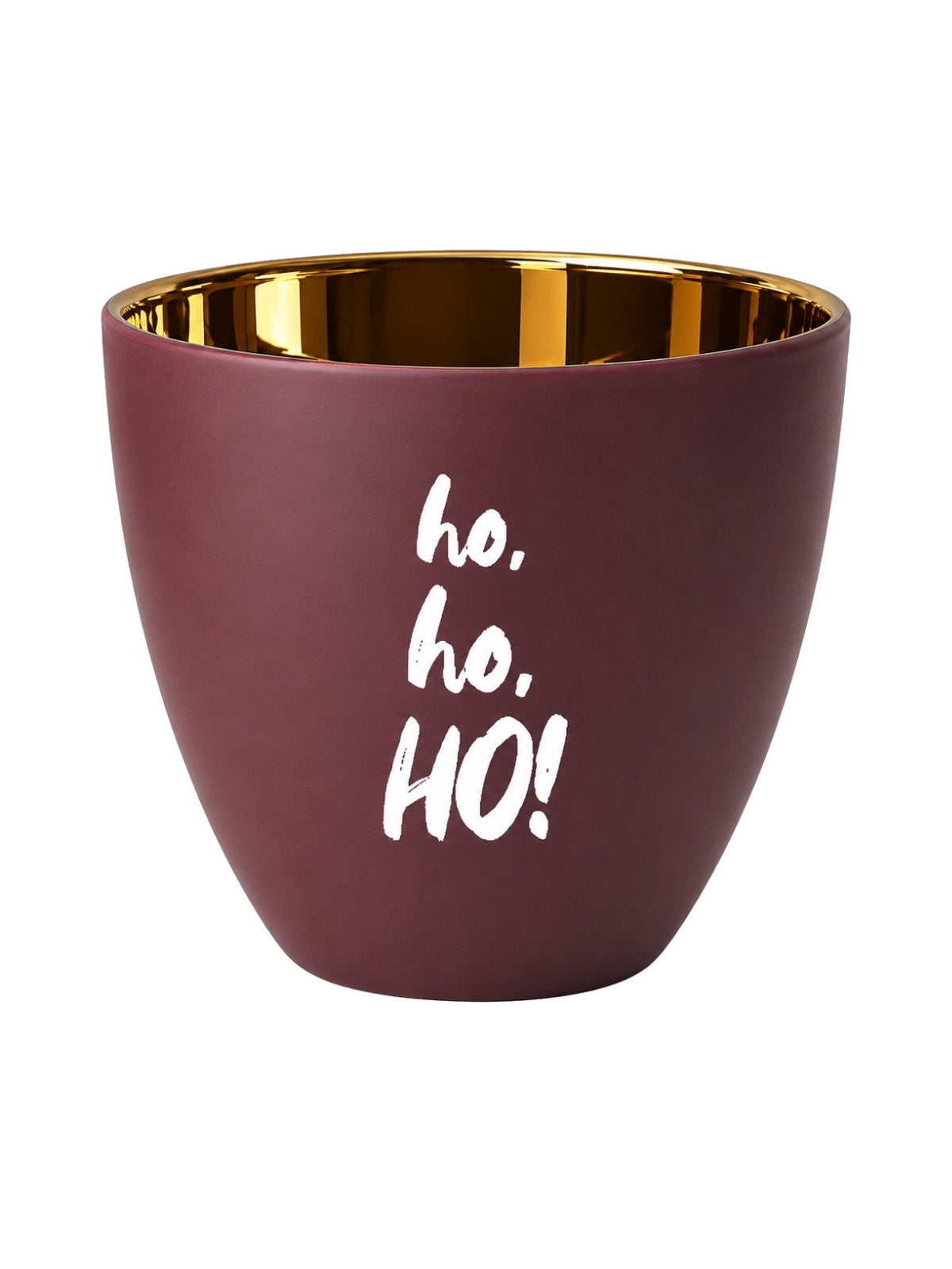 ASA xmas Windlicht hohoho brombeer 8cm