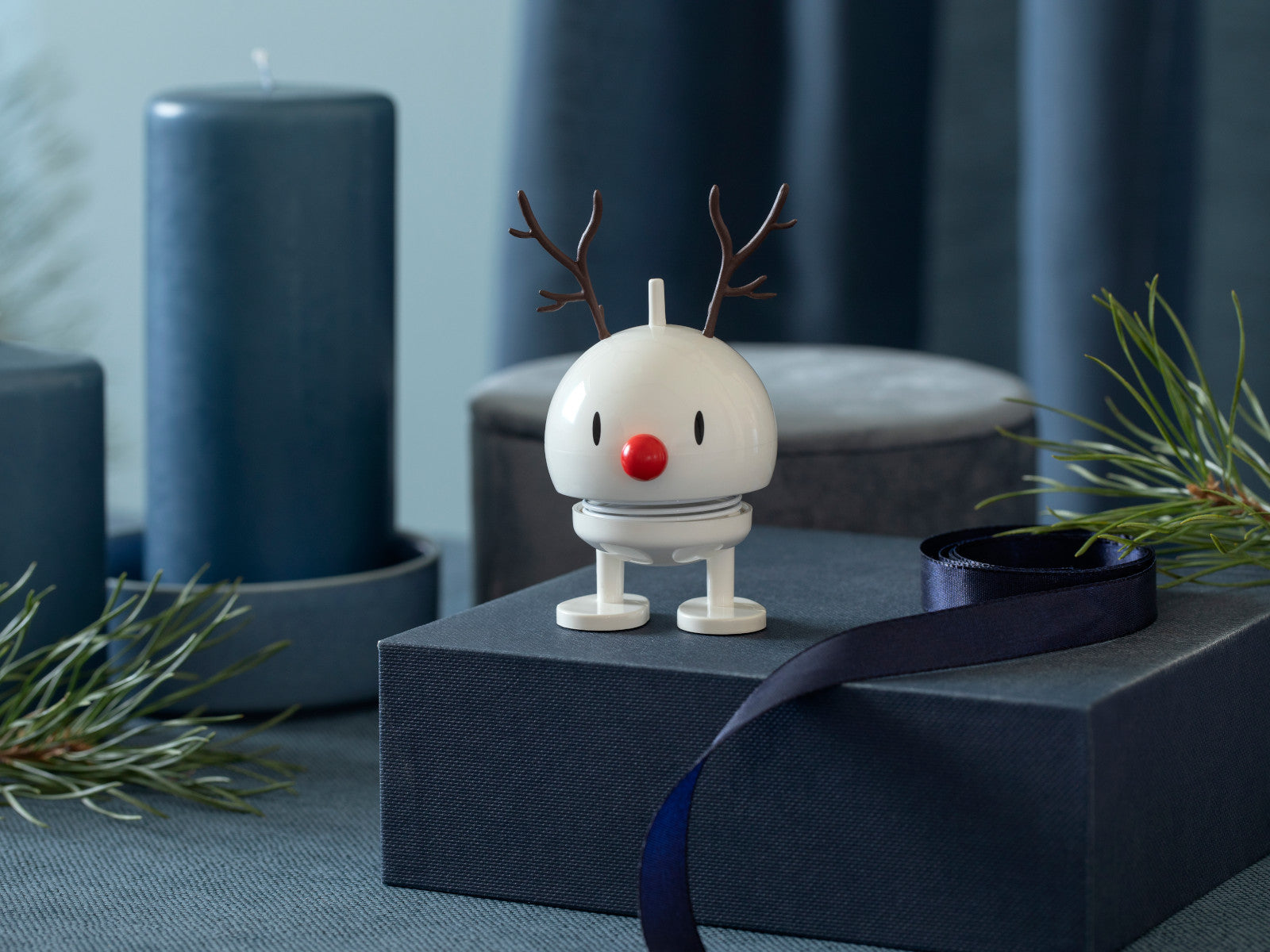 Hoptimist Reindeer Bumble S white 9,5cm - Produktbild 2