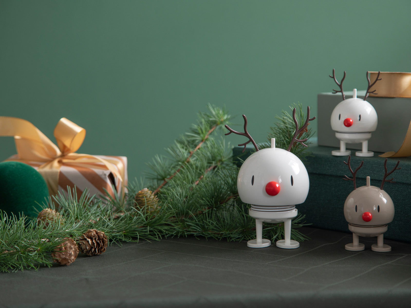 Hoptimist Reindeer Bumble S white 9,5cm - Produktbild 6