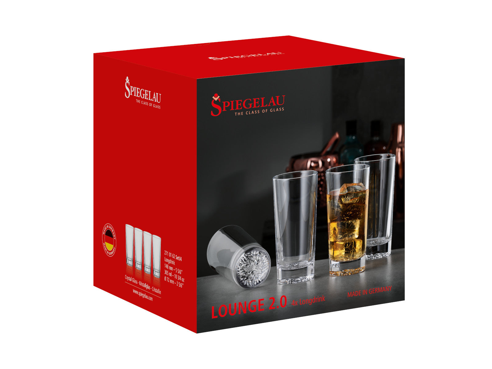 Spiegelau Lounge 2.0 Longdrink Set 4tlg