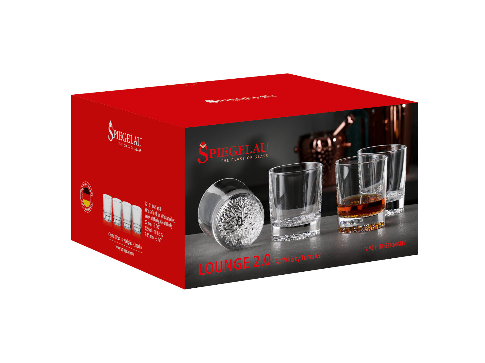 Spiegelau Lounge 2.0 Whiskybecher Set 4tlg