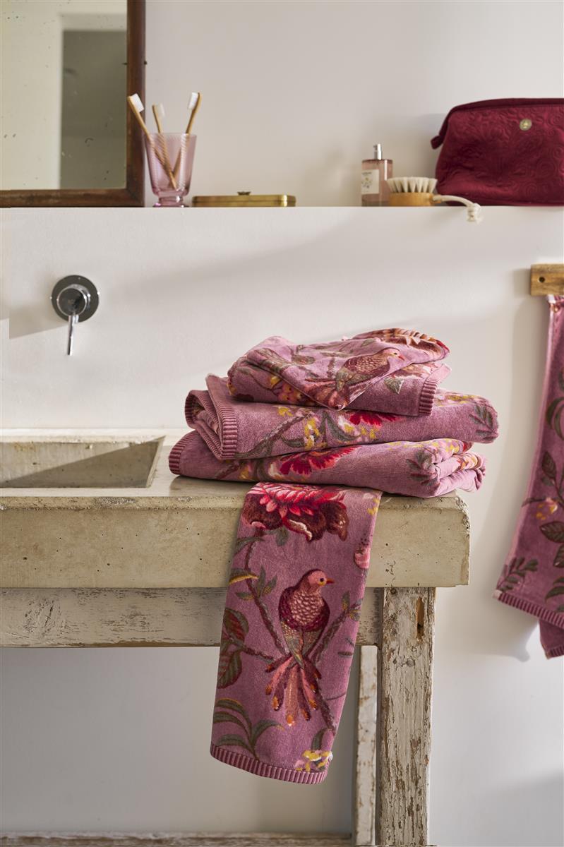 PIP STUDIO Secret Garden Duschtuch mauve 70x140cm (1 Stück) - Produktbild 7
