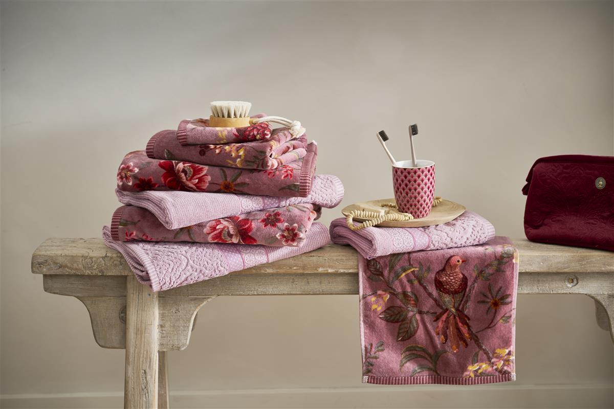 PIP STUDIO Secret Garden Waschhandschuh mauve 16x22cm (1 Stück) - Produktbild 3