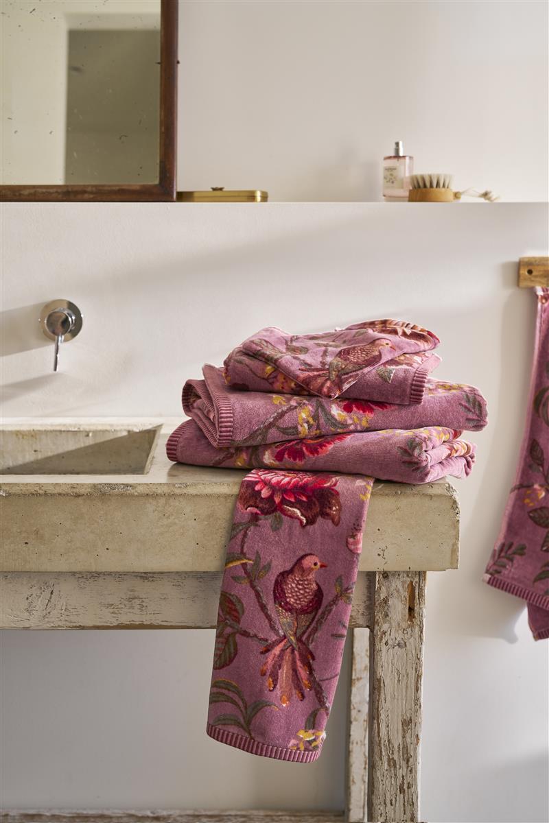 PIP STUDIO Secret Garden Handtuch mauve 55x100cm (1 Stück) - Produktbild 6